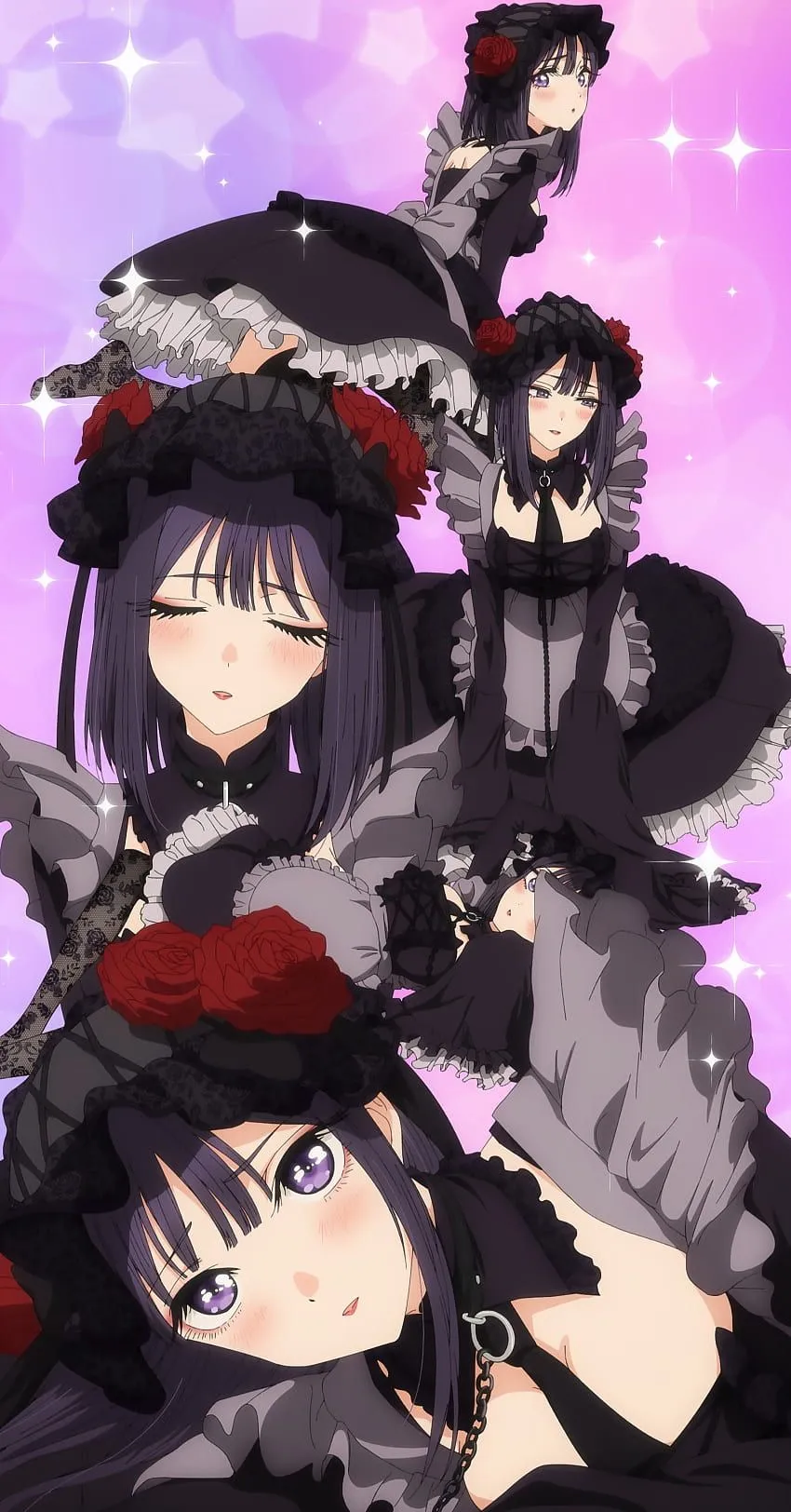 My dress up darling, kuroe, kitagawa, shizuku, anime, marin HD phone wallpaper