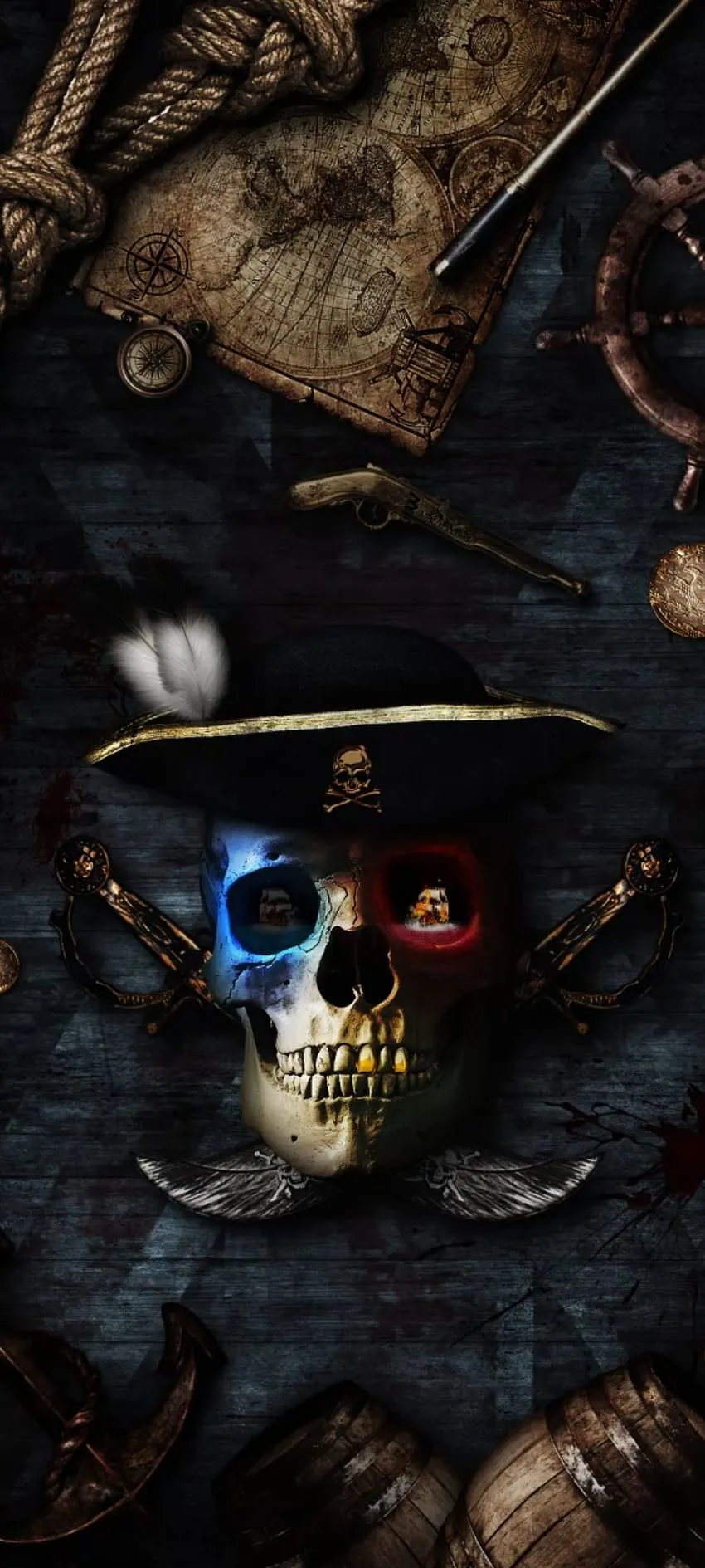 Dark pirate HD wallpaper