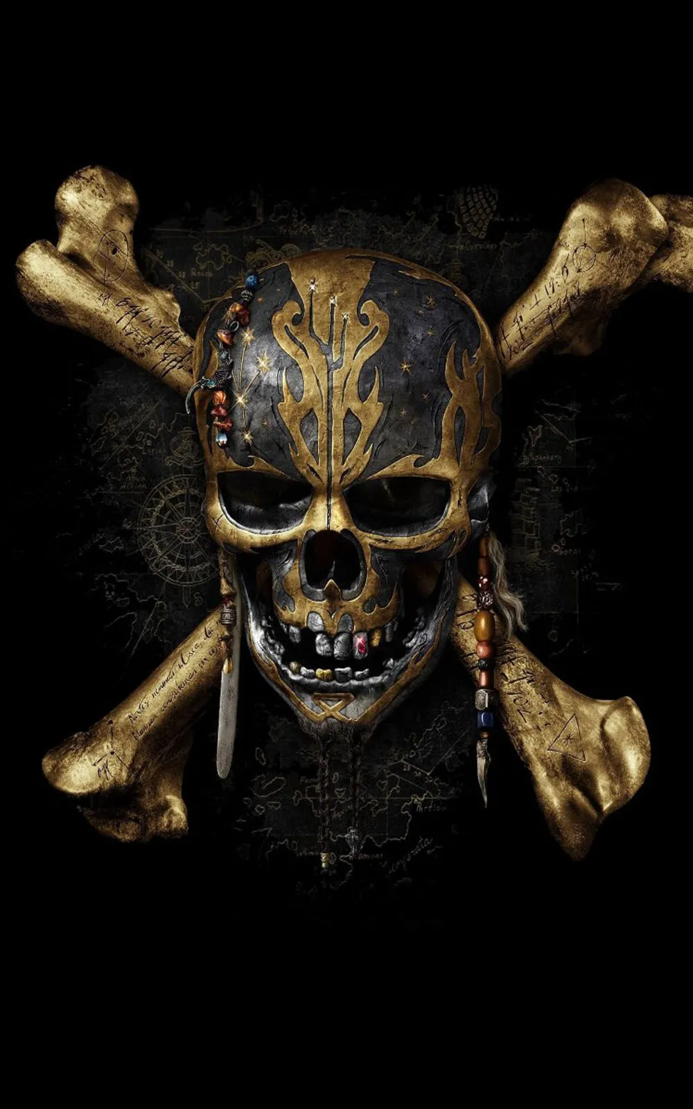 Pirates Of The Caribbean Men Tell No Tales Free HD Mobile Wallpaper