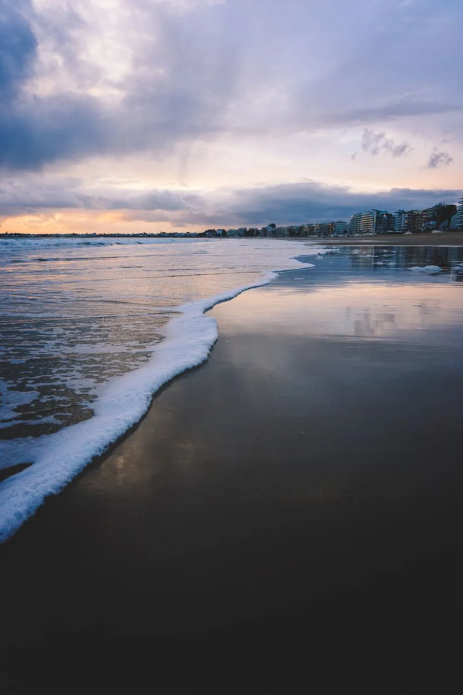 France, La Baule Escoublac, Wave, Wallpaper, Wallpaper, Ocean, Beach, Sunset