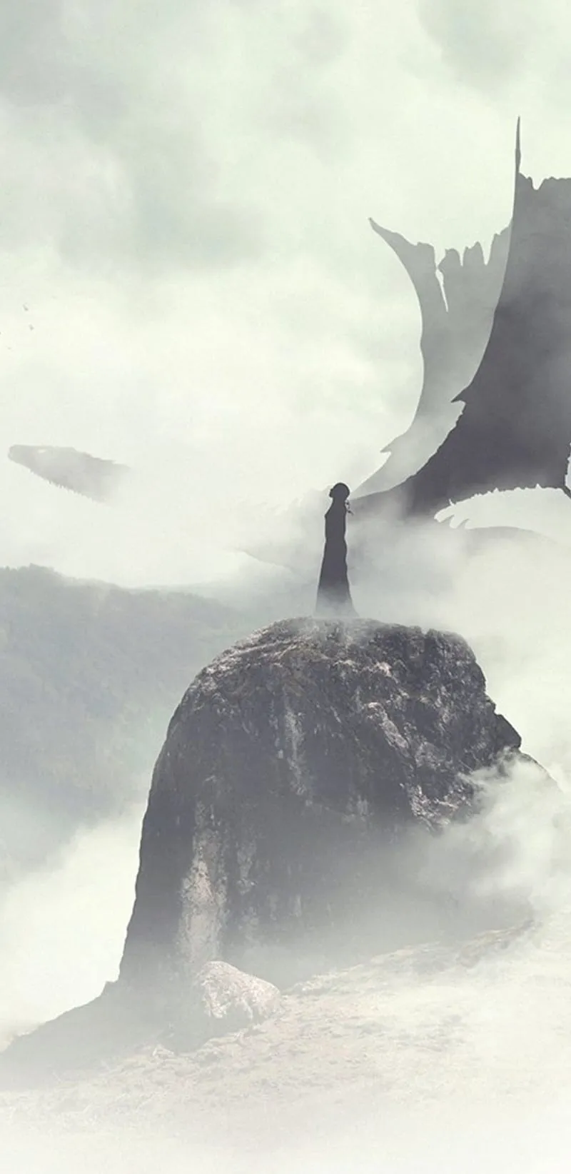 Game of Thrones, daenerys, dragon, drogon, got, khaleesi, HD phone wallpaper