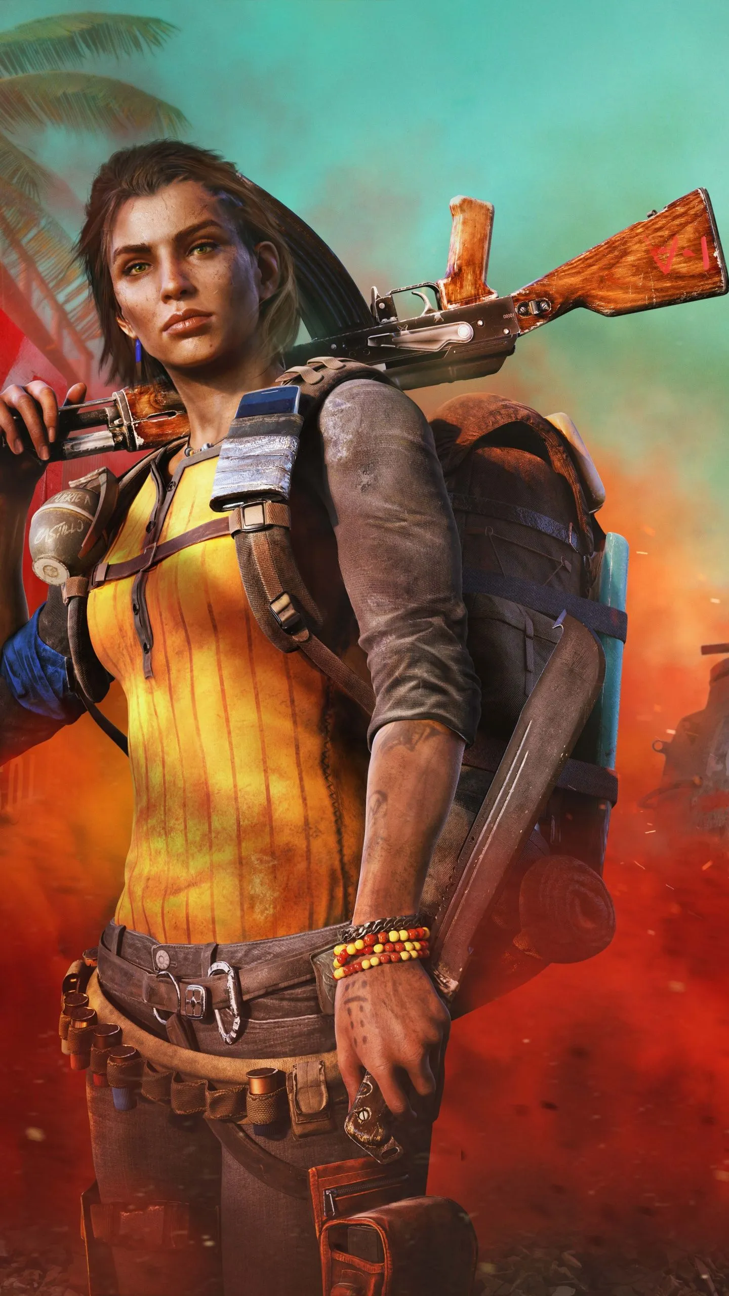 Clara Garcia Wallpaper 4K, Far Cry 6, PC Games