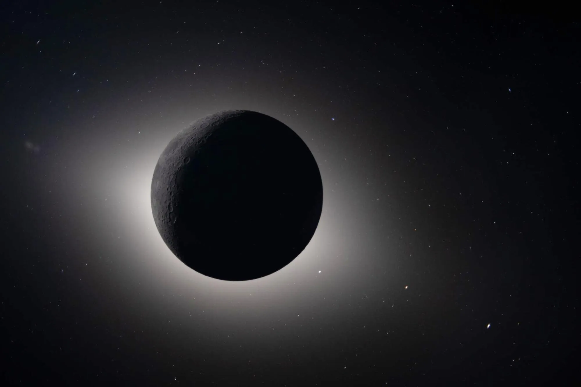 Photos from the dark side of the moon by Artemis II Angeles Times