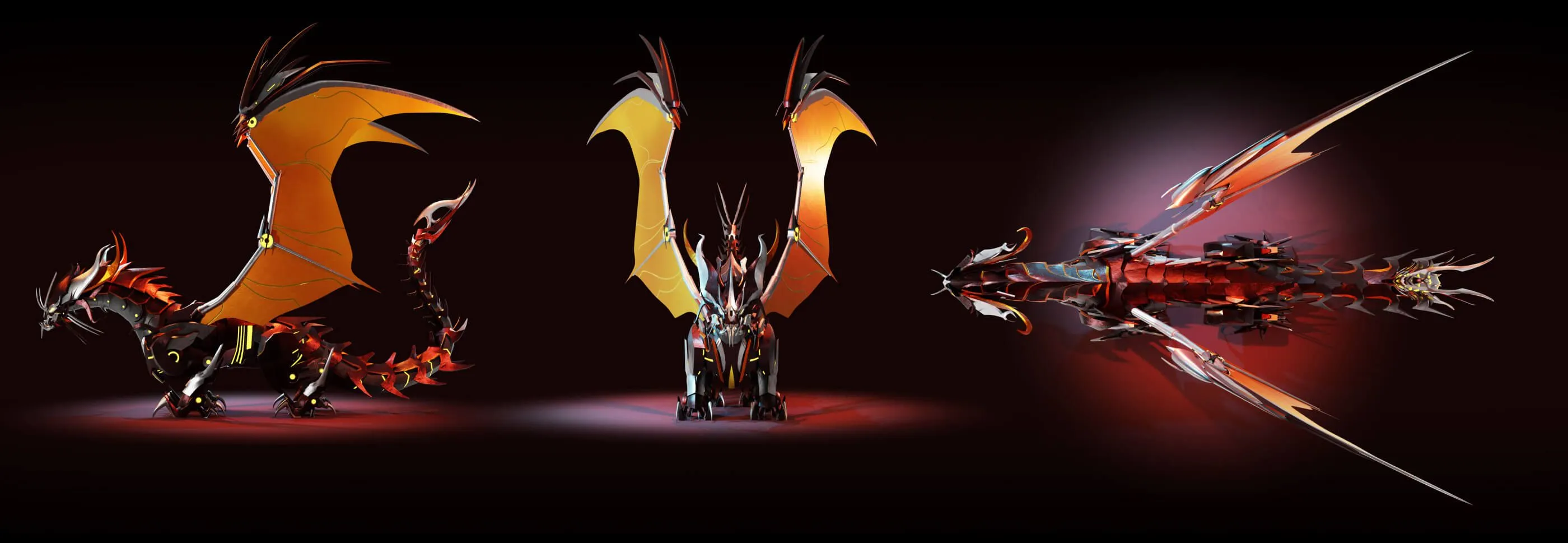 Predaking Transformers Prime Dragon Rig