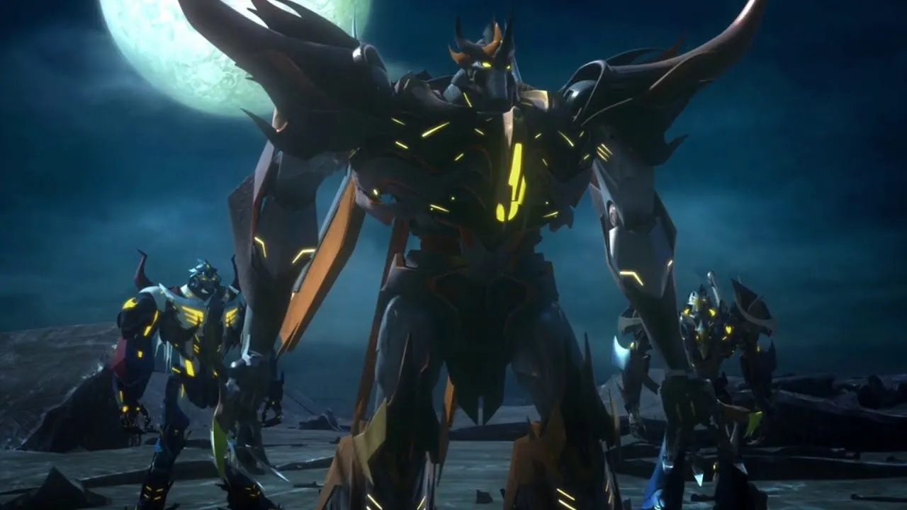 Transformers Prime Unreleased Soundtrack Vs Darksteel And Skylynx