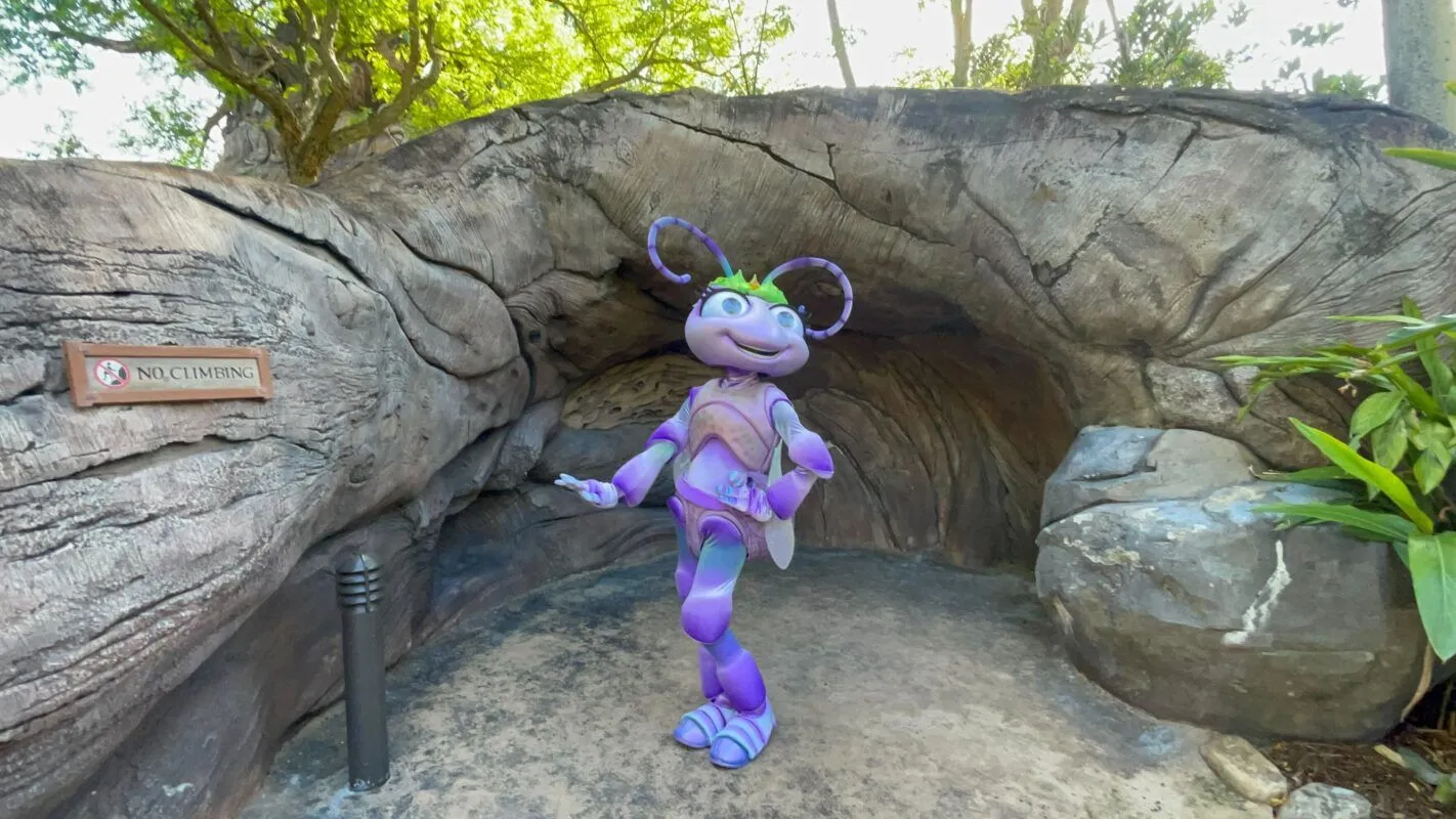 PHOTOS, VIDEO: Atta From 'A Bug's Life' Meet & Greet for Disney's Animal Kingdom 25th Anniversary News Today