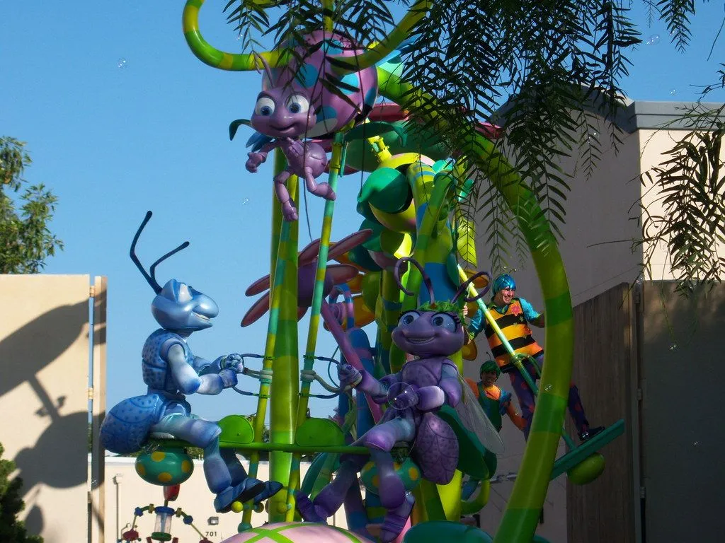 A Bug's Life at the Pixar Play Parade