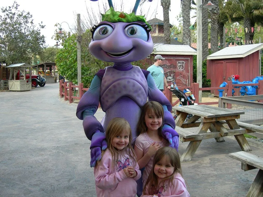 Princess Atta and the Girls. The girls pose with Princess A