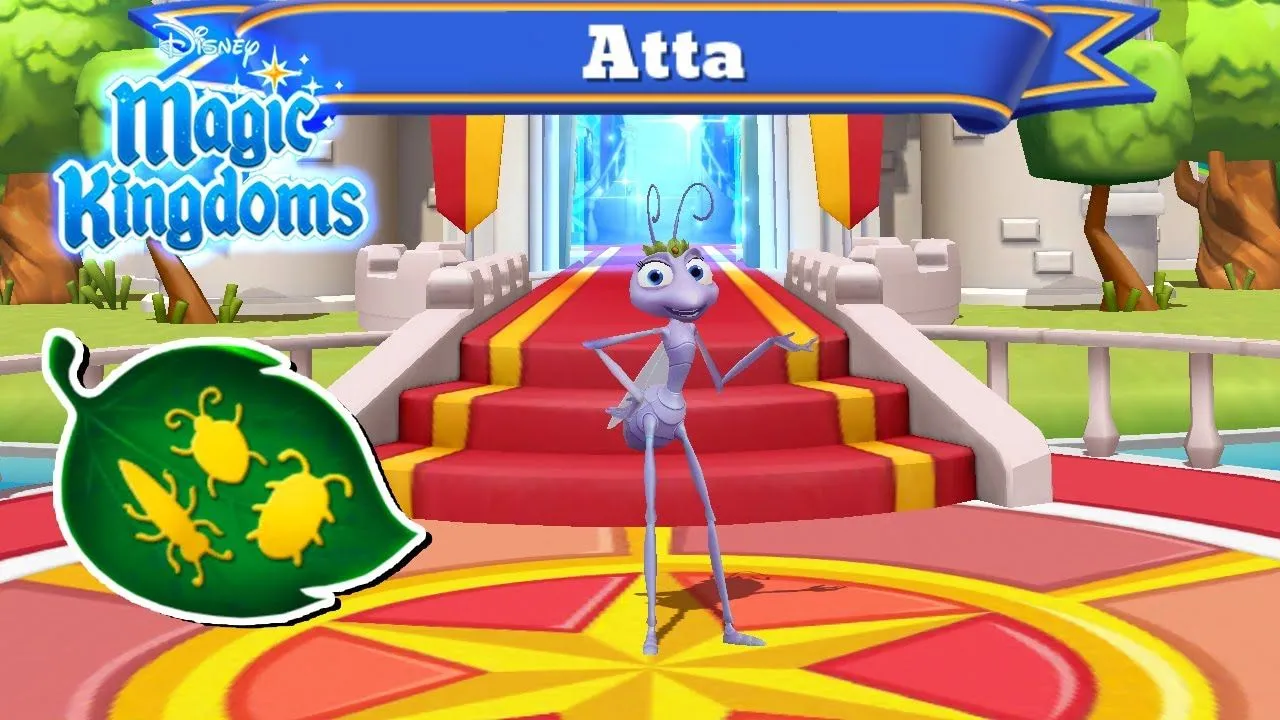 LET'S WELCOME PRINCESS ATTA. Disney Magic Kingdoms. A Bug's Life Event