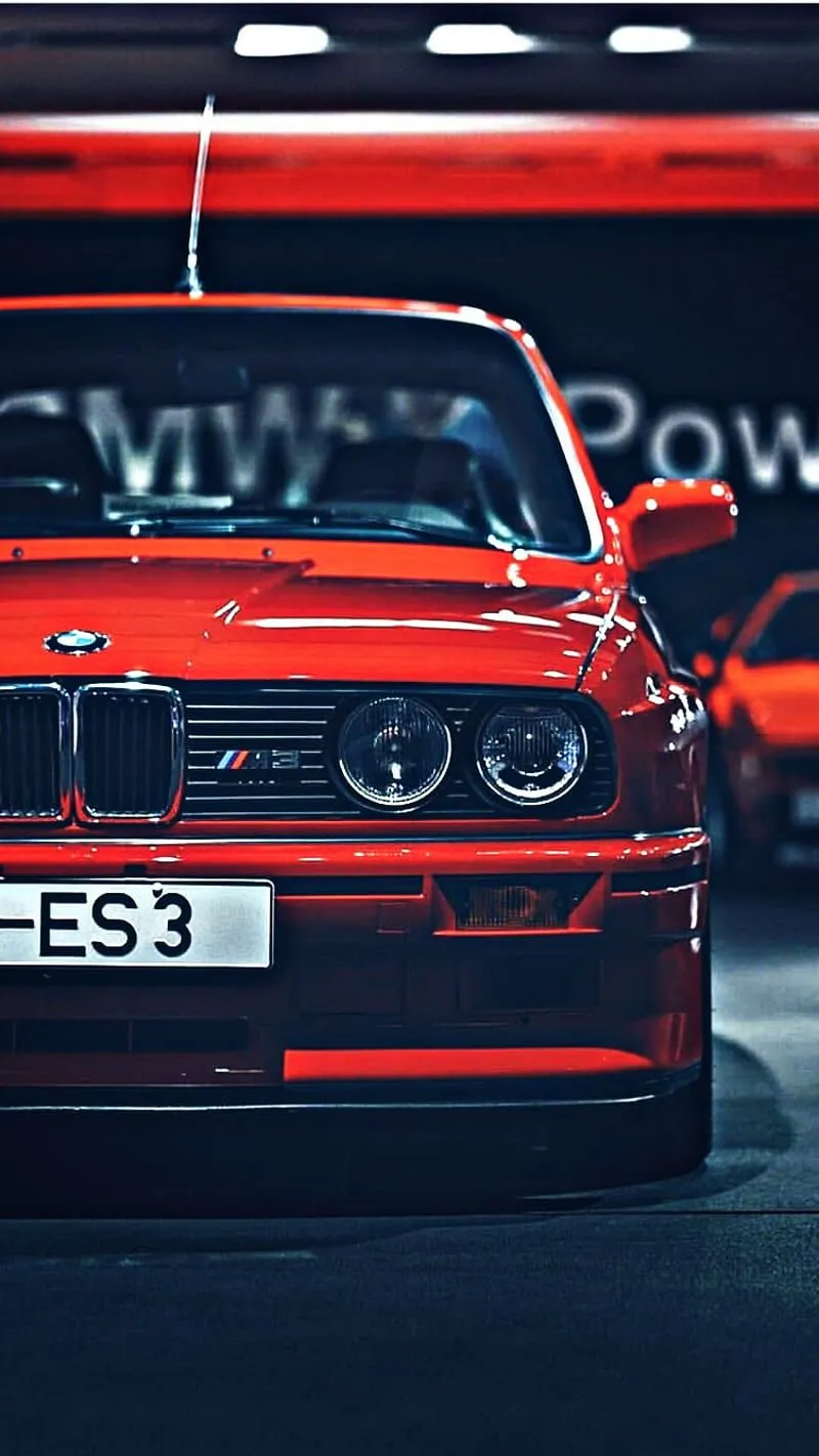 BMW CAR, , red, redlover, shahwall, turbo, best, HD phone wallpaper