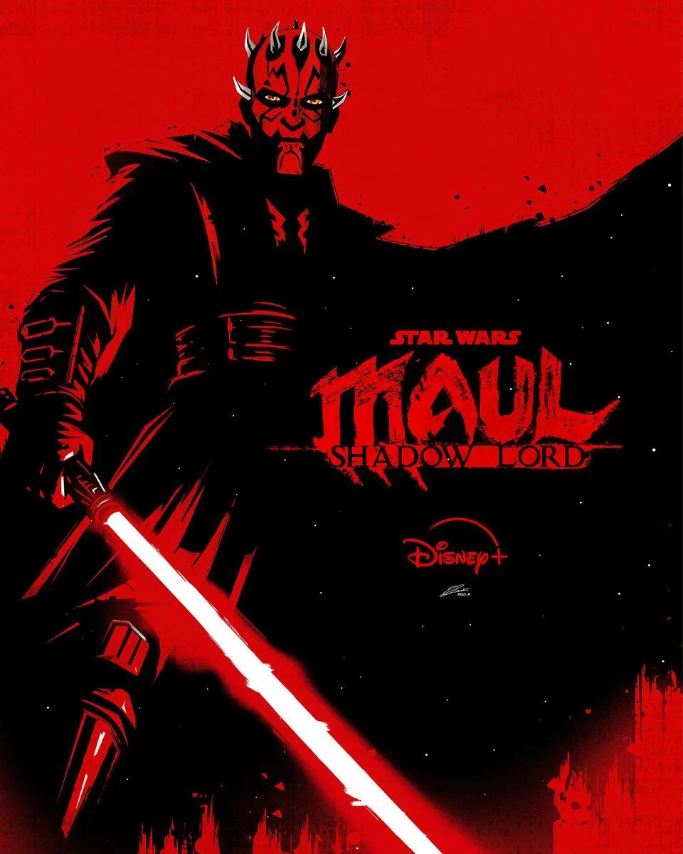 Time for another tribute poster for #StarWars, Maul Lord