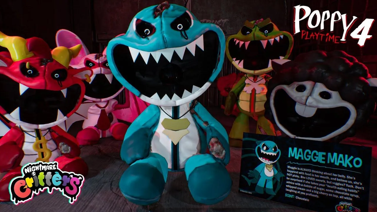 Poppy Playtime 4 Mako Teaser (Nightmare Critters)