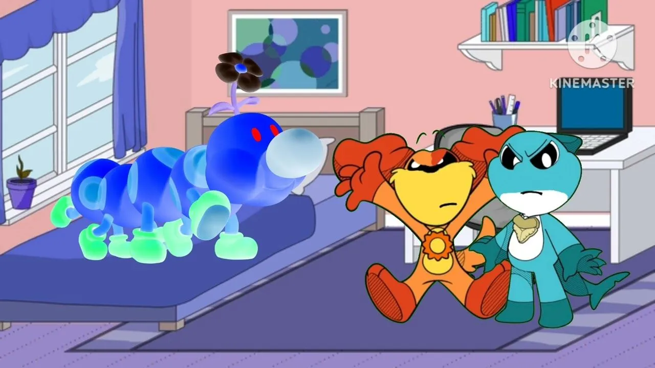 Dogday and Maggie mako give dark wiggler a bad nose bleed