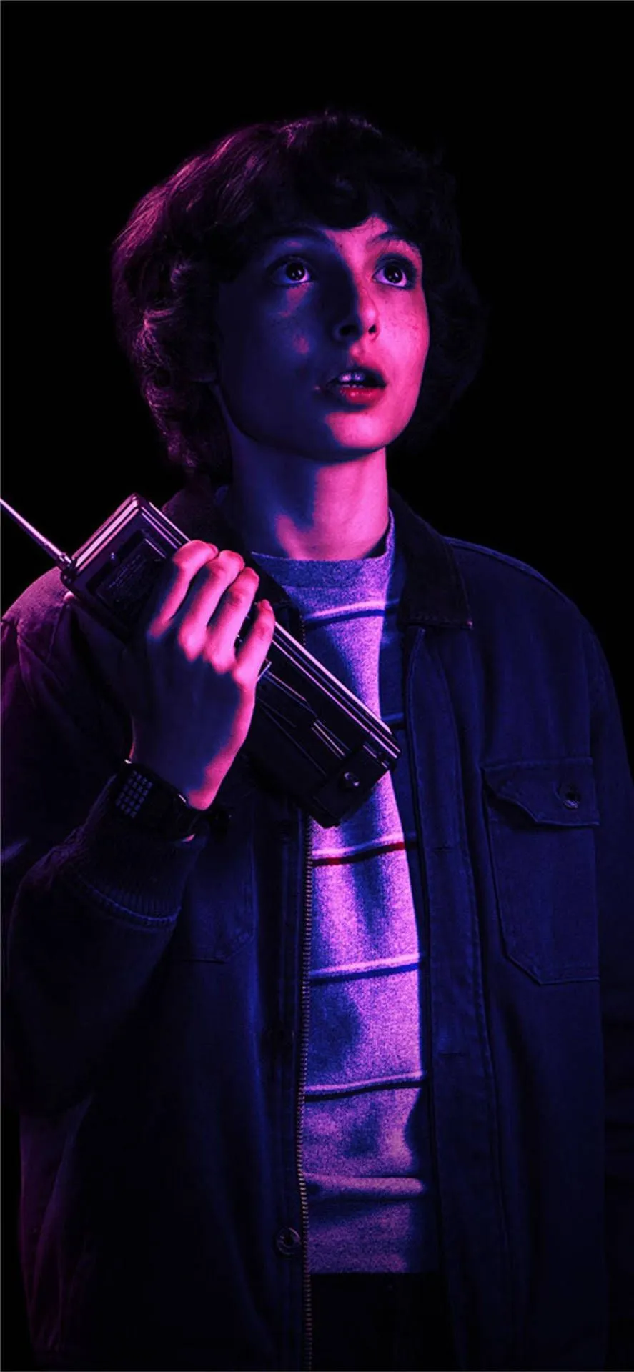 Download Mike Wheeler From Stranger Things Phone Wallpaper