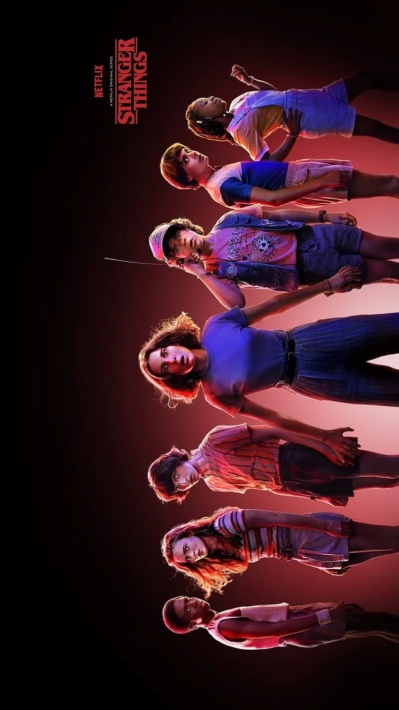 Stranger Things 3, dustin, eleven, erica, lucas, max, mike, pattyfurygaming, HD phone wallpaper