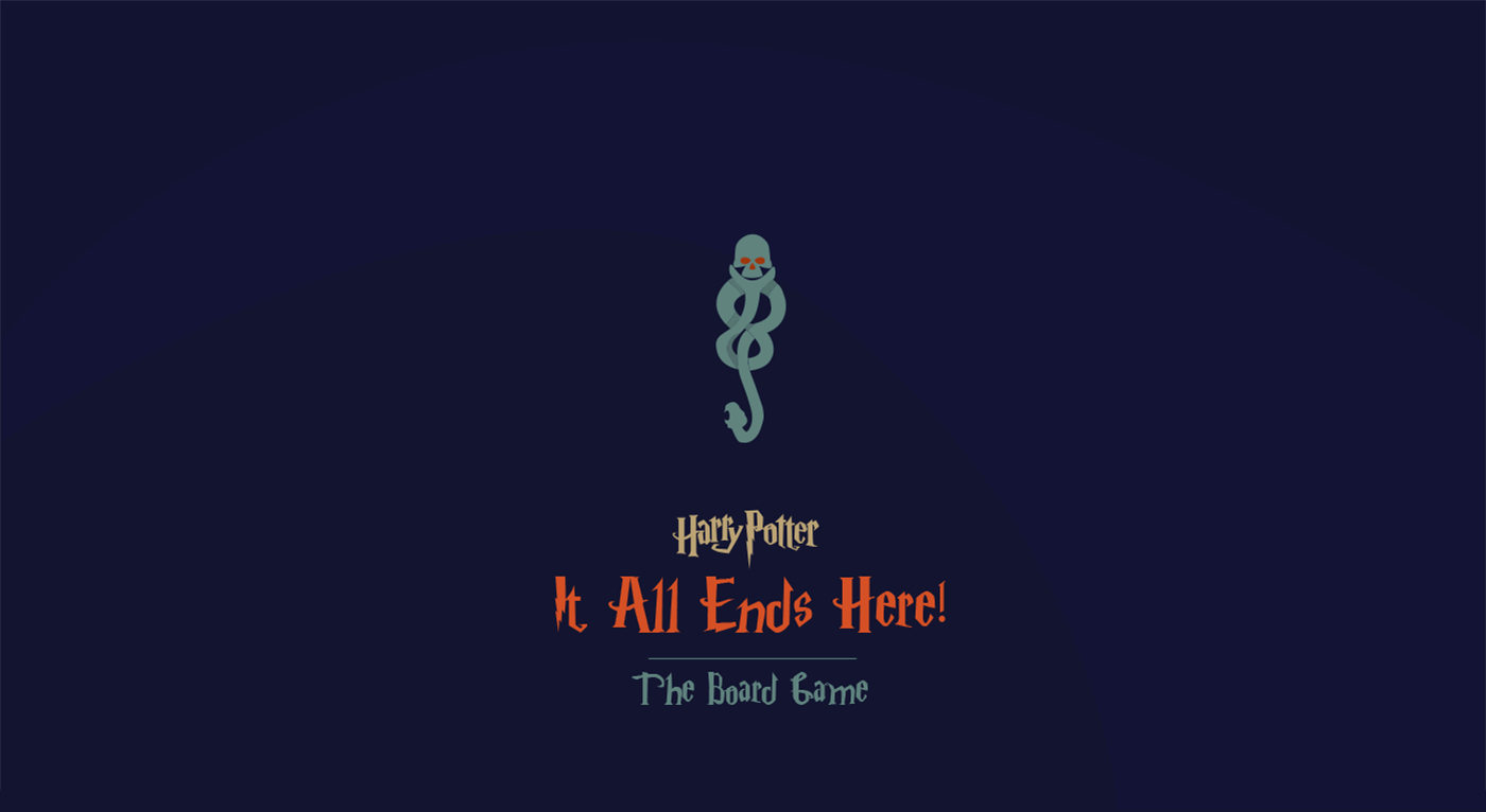 Harry Potter, The Board Game - Behance