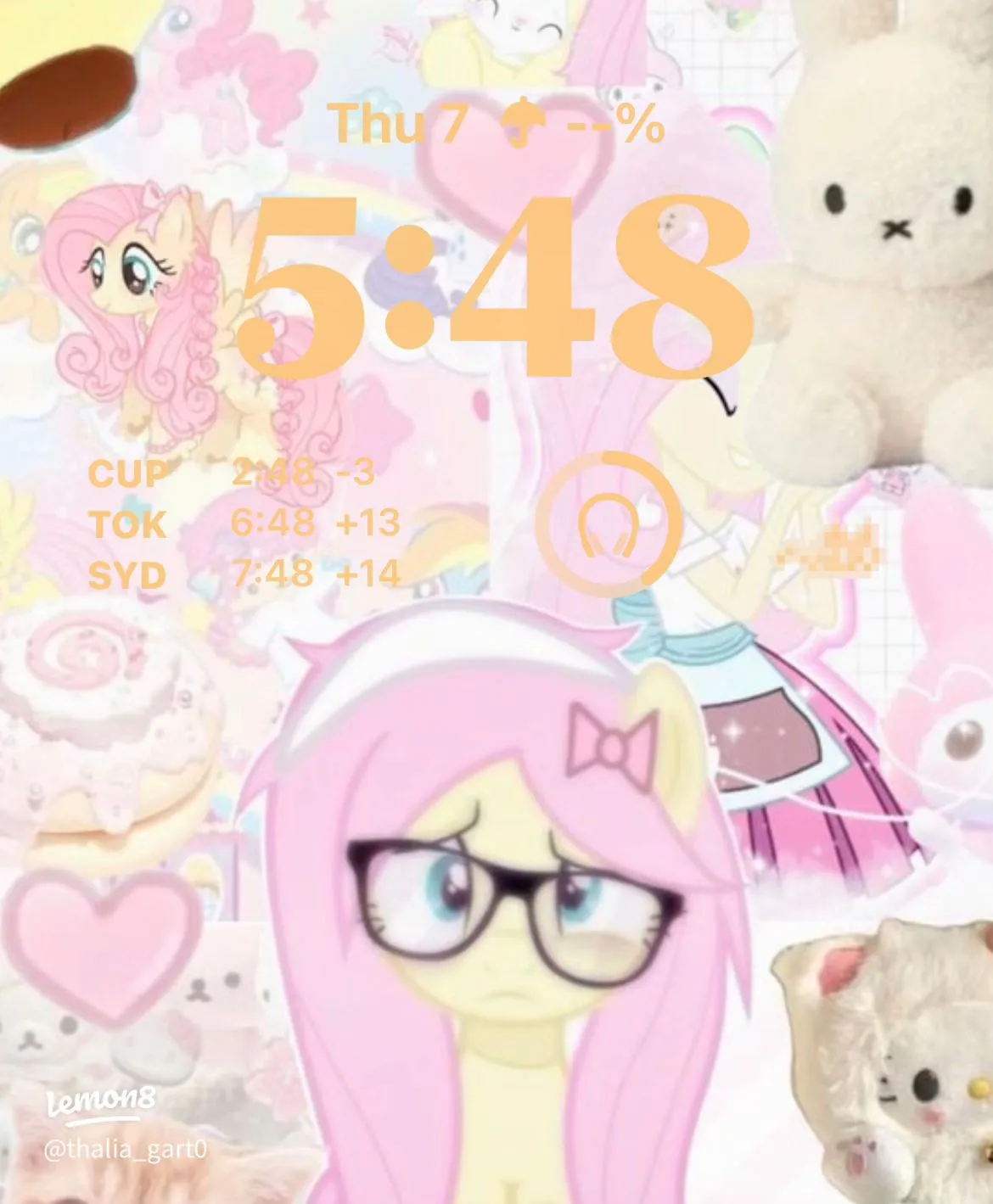 Aesthetic Fluttershy Phone Wallpaper: My Little Pony Cute!
