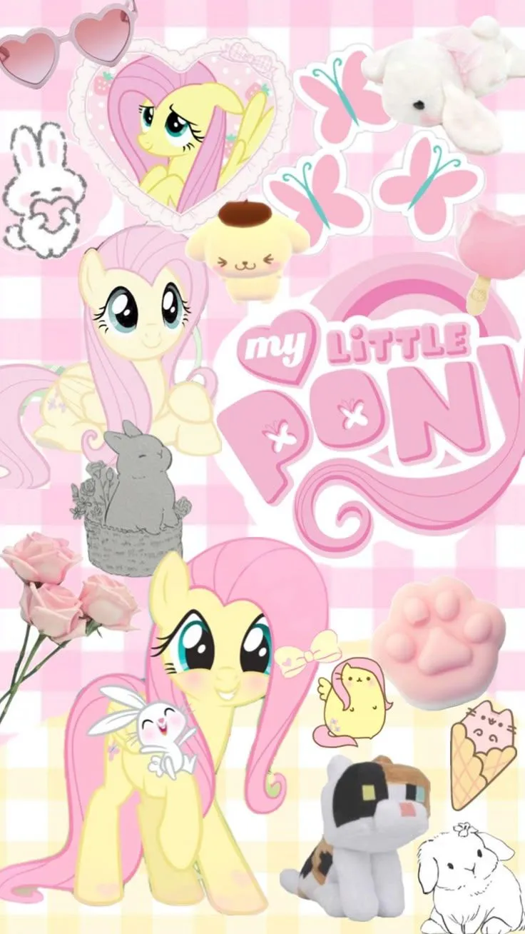fluttershy #mlp #mylittlepony #yellow #pink #wallpaper #aesthetic #aestheticwallpaper #girly #collageart #collages #pony #cute #kawaii fyp #pinkaesthetic #pinkwallpaper #kawaiiaesthetic #sanrio