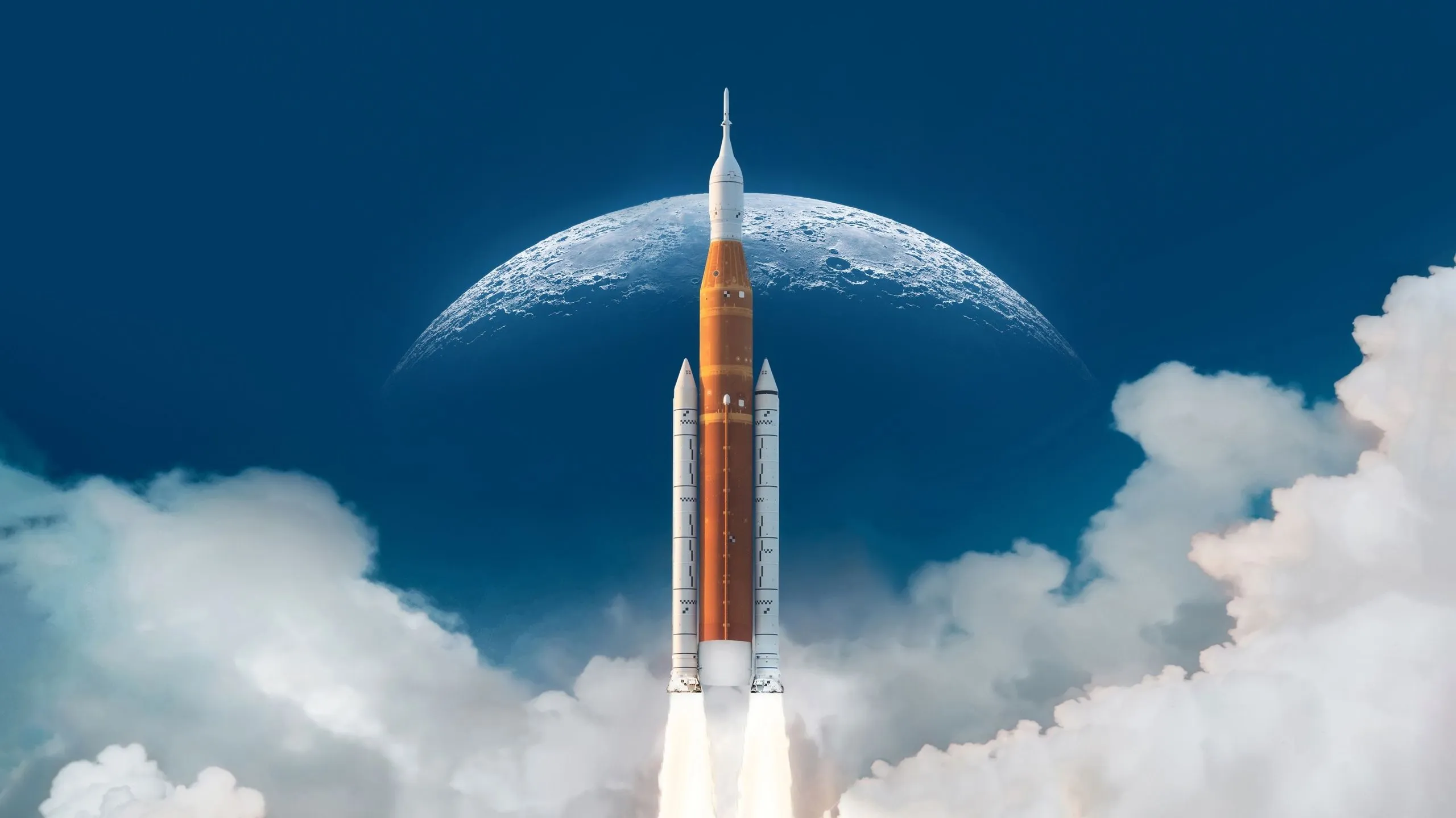 NASA Wallpaper 4K, Space exploration, Space flight