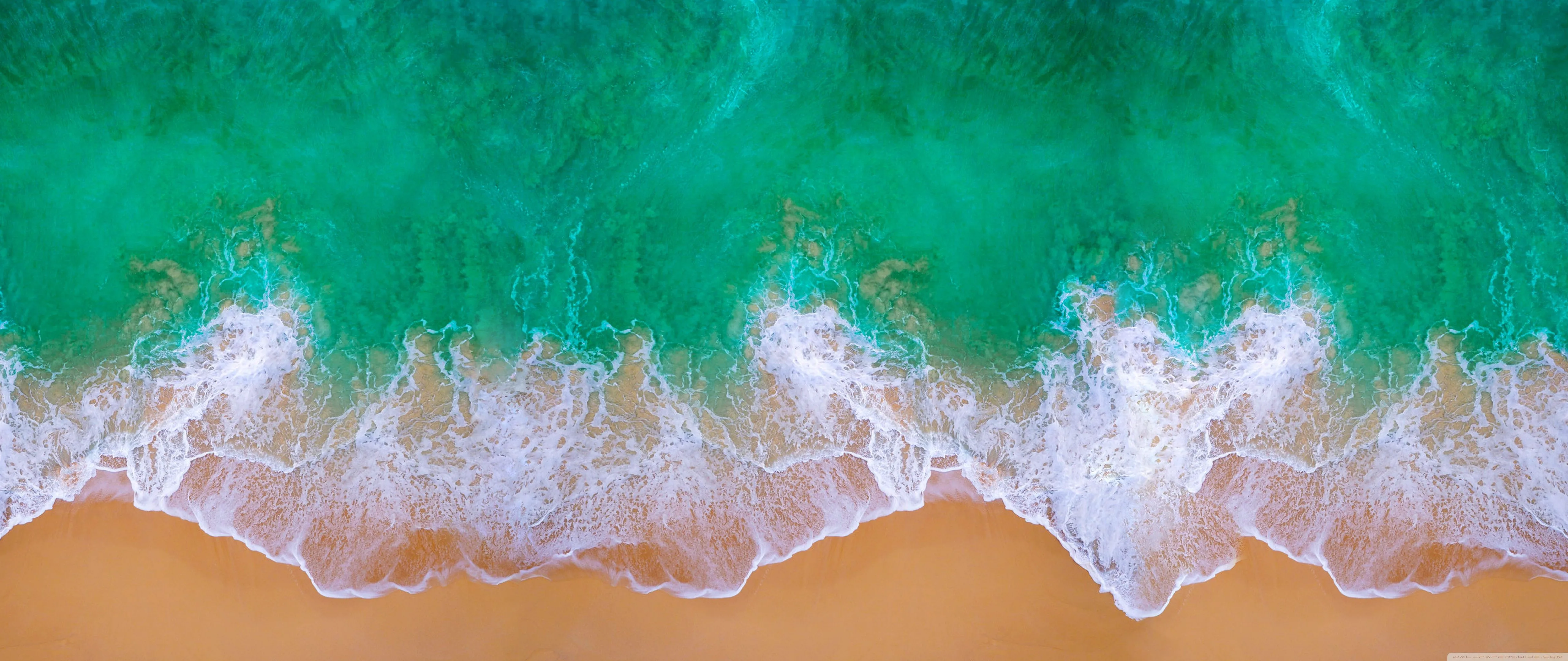Seaside Beach 4K UHD Wallpaper for UltraHD Desktop and TV, Widescreen and UltraWide Display, Dual Monitor