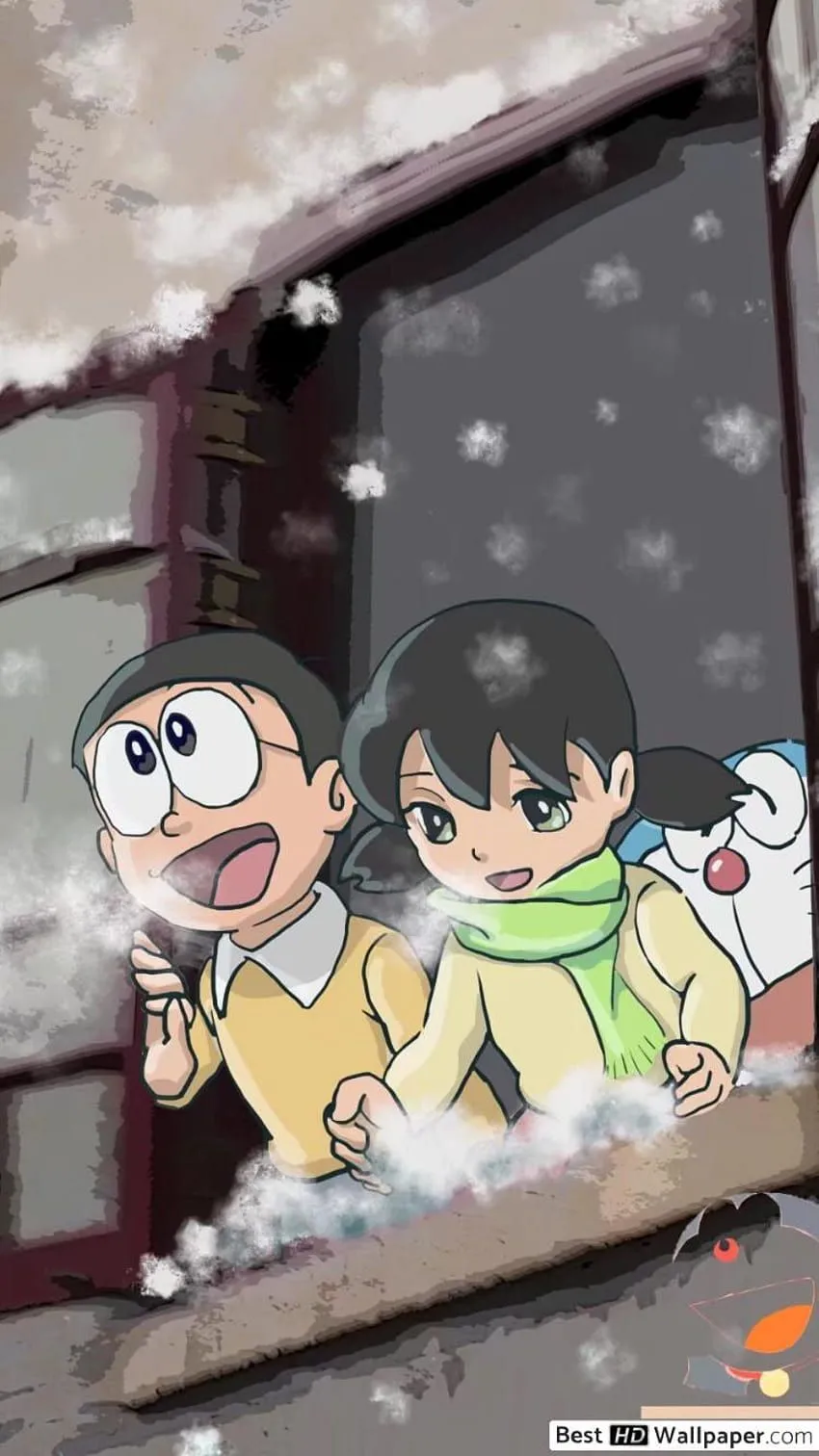 Doraemon full iphone HD phone wallpaper