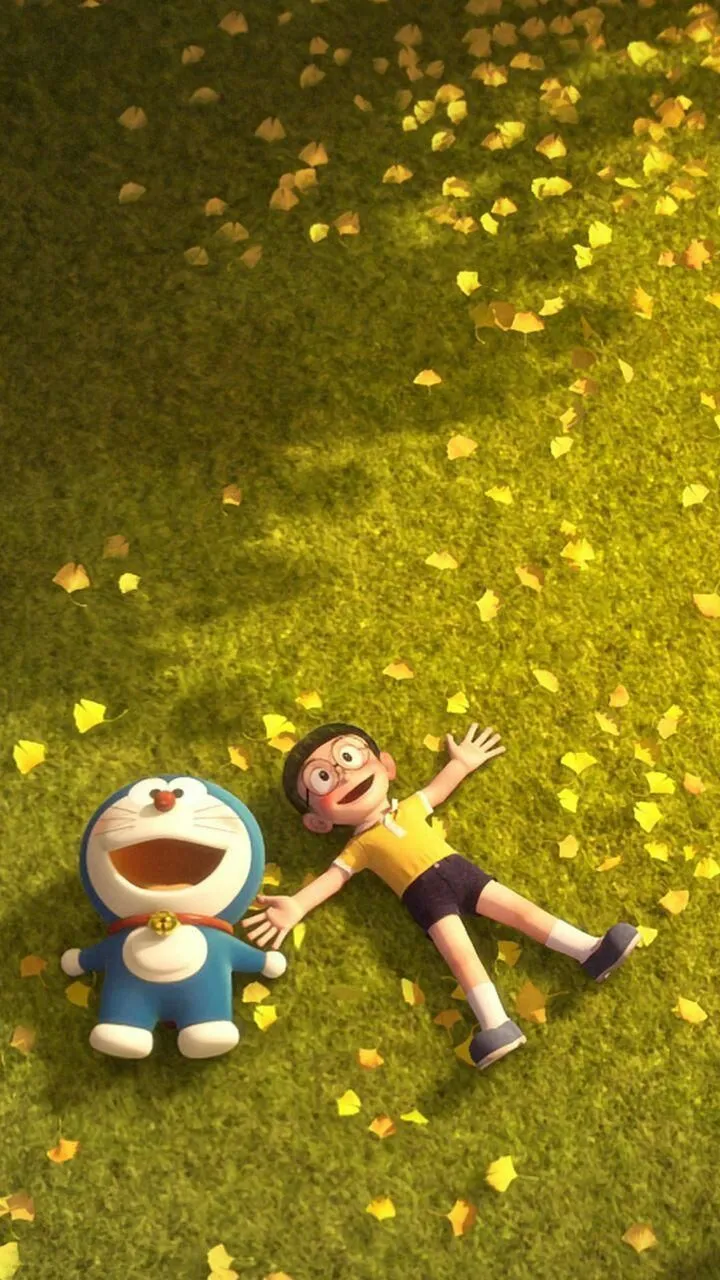 Doraemon Wallpaper 54. Musik lucu, Wallpaper emoji lucu