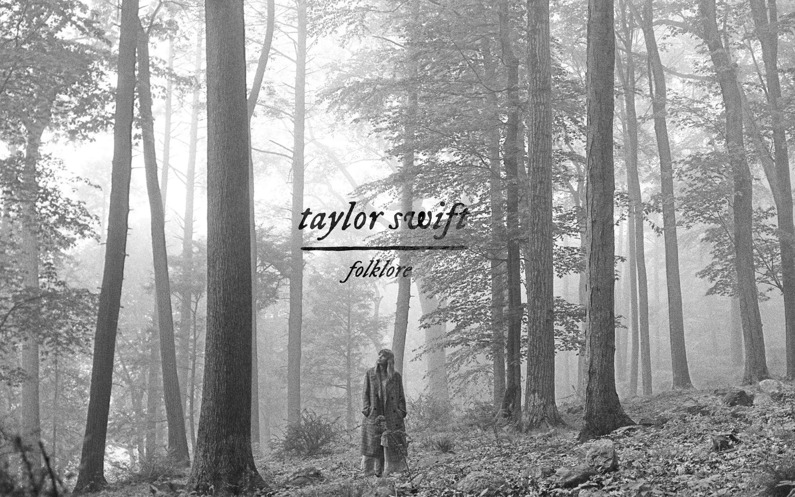 Folklore by Taylor Swift Aesthetic Wallpaper 2K for Desktop