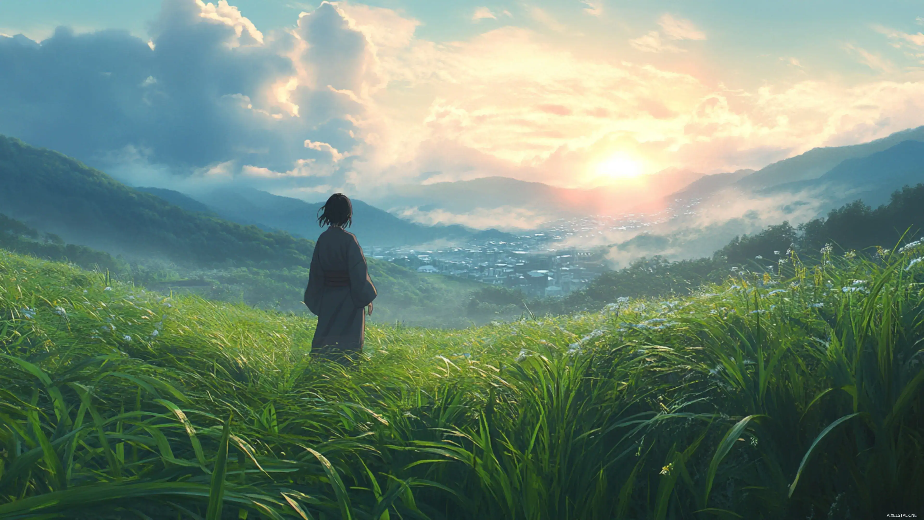 Anime Girl Wallpaper 4K Desktop