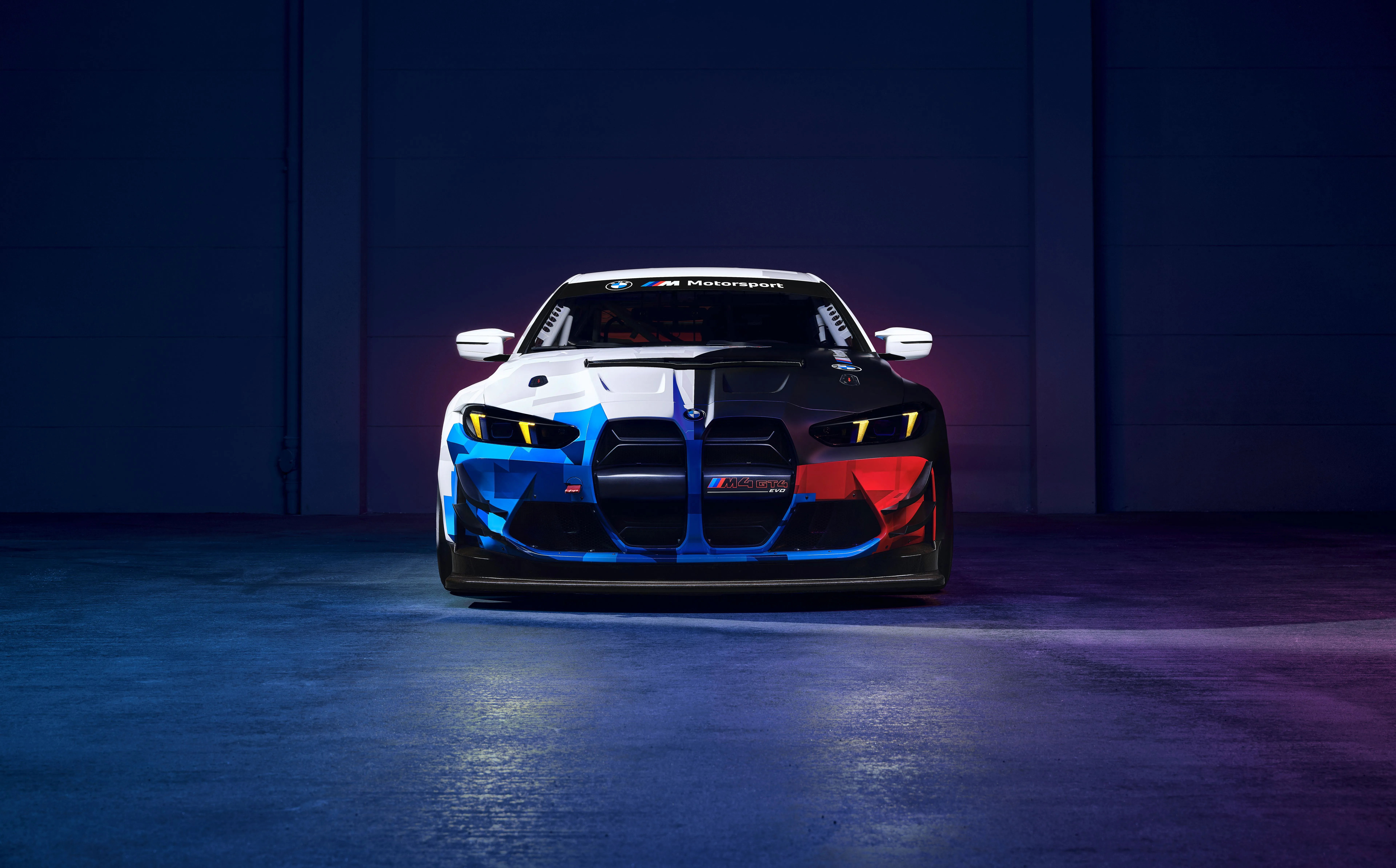 BMW M4 GT4 EVO Wallpaper 4K, 2024, 5K, BMW M Motorsport, 8K