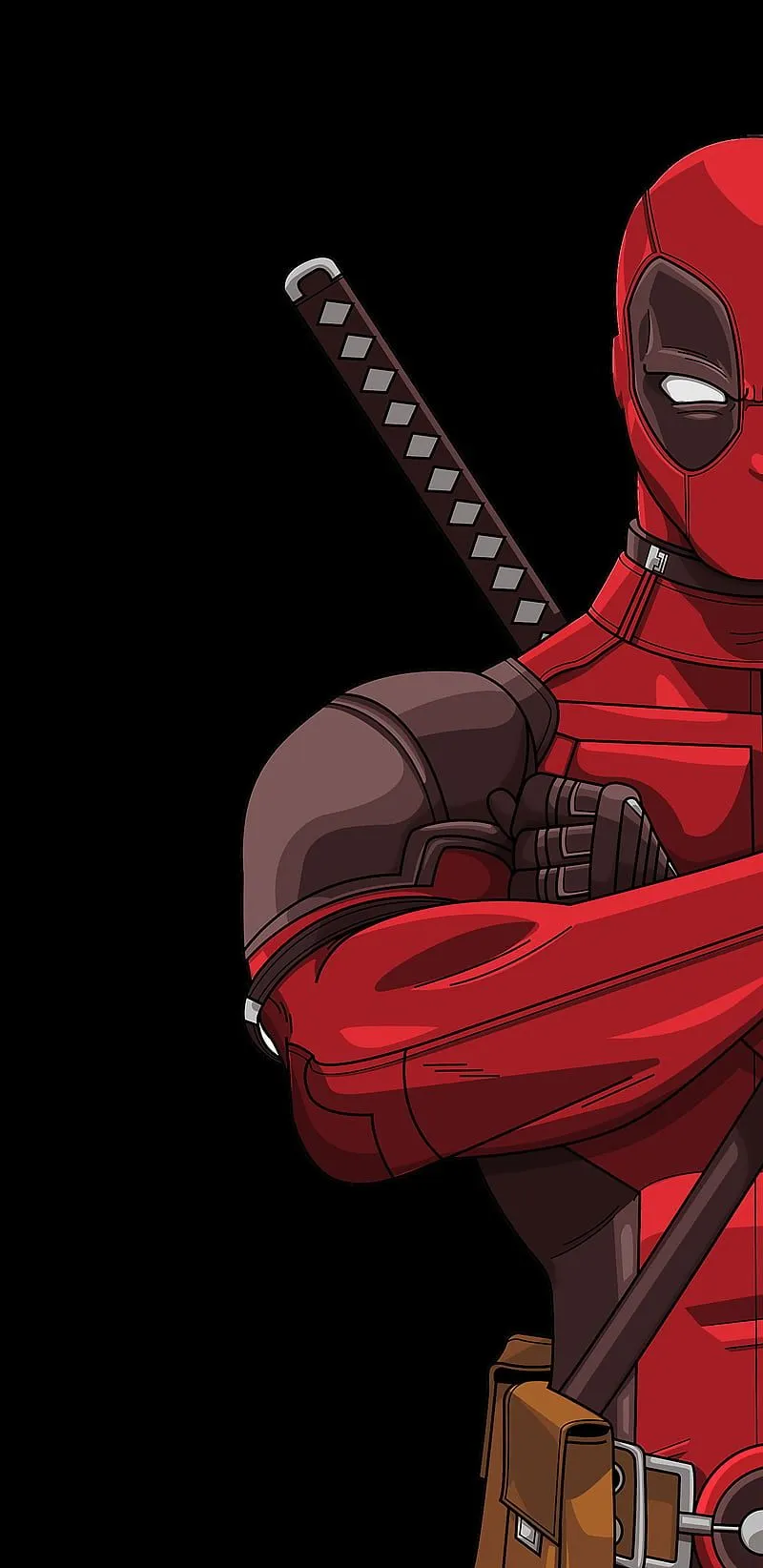 HD deadpool dark wallpaper