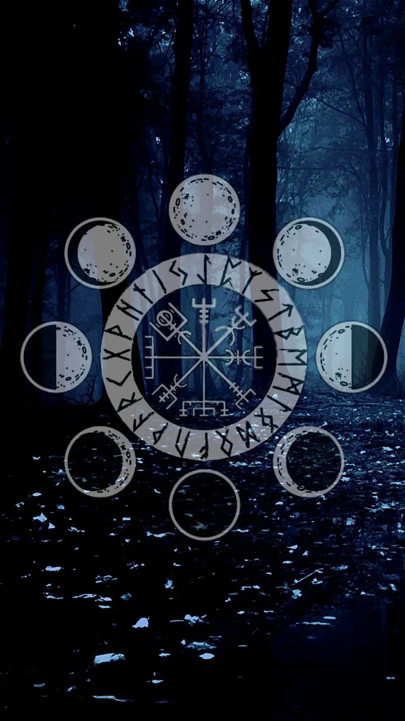 Viking Guide, celtic, dark, woods, HD phone wallpaper