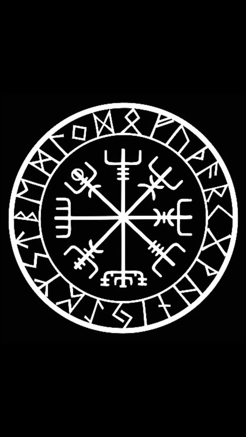 Viking Rune iPhone.top, Nordic HD phone wallpaper