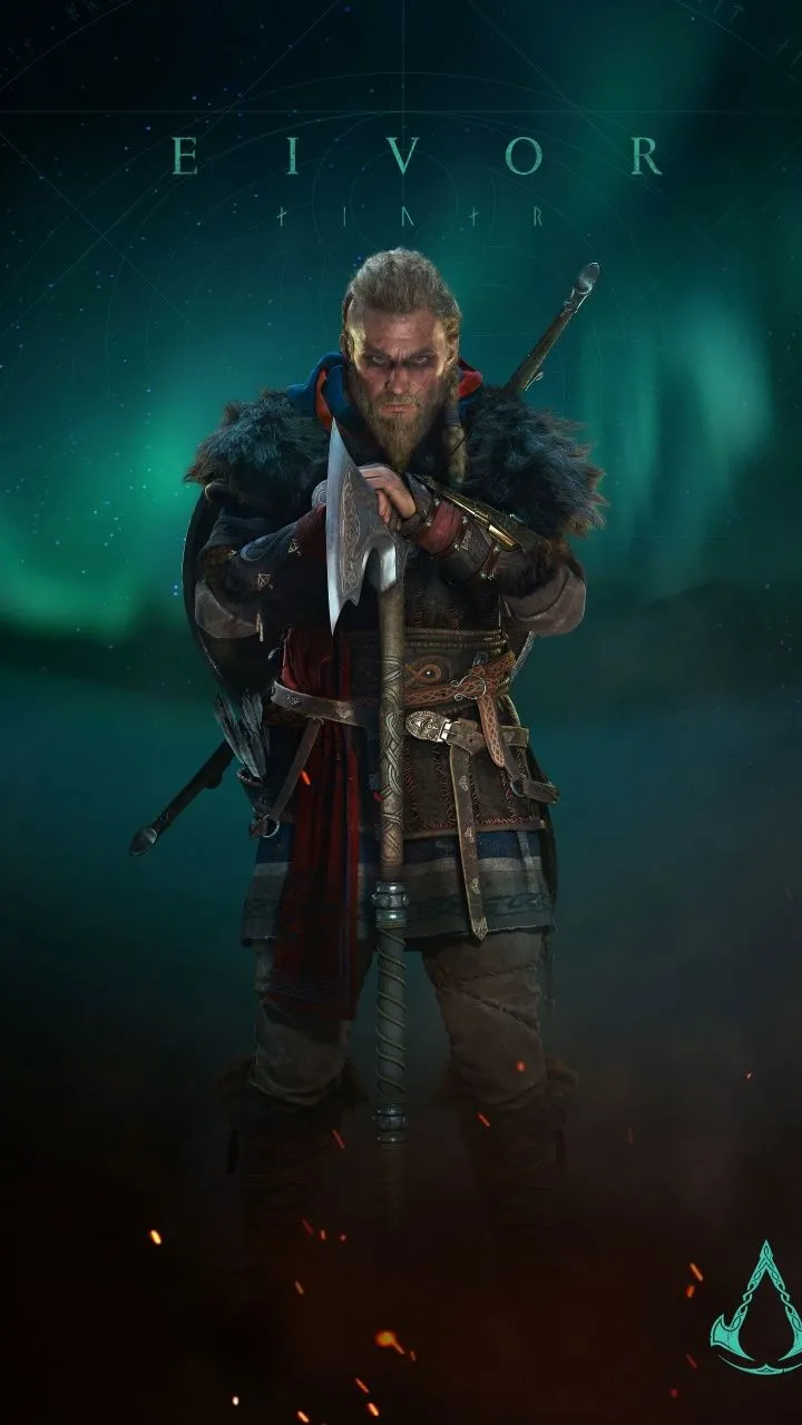Eivor Wallpaper 4K, PC Games, Viking raider
