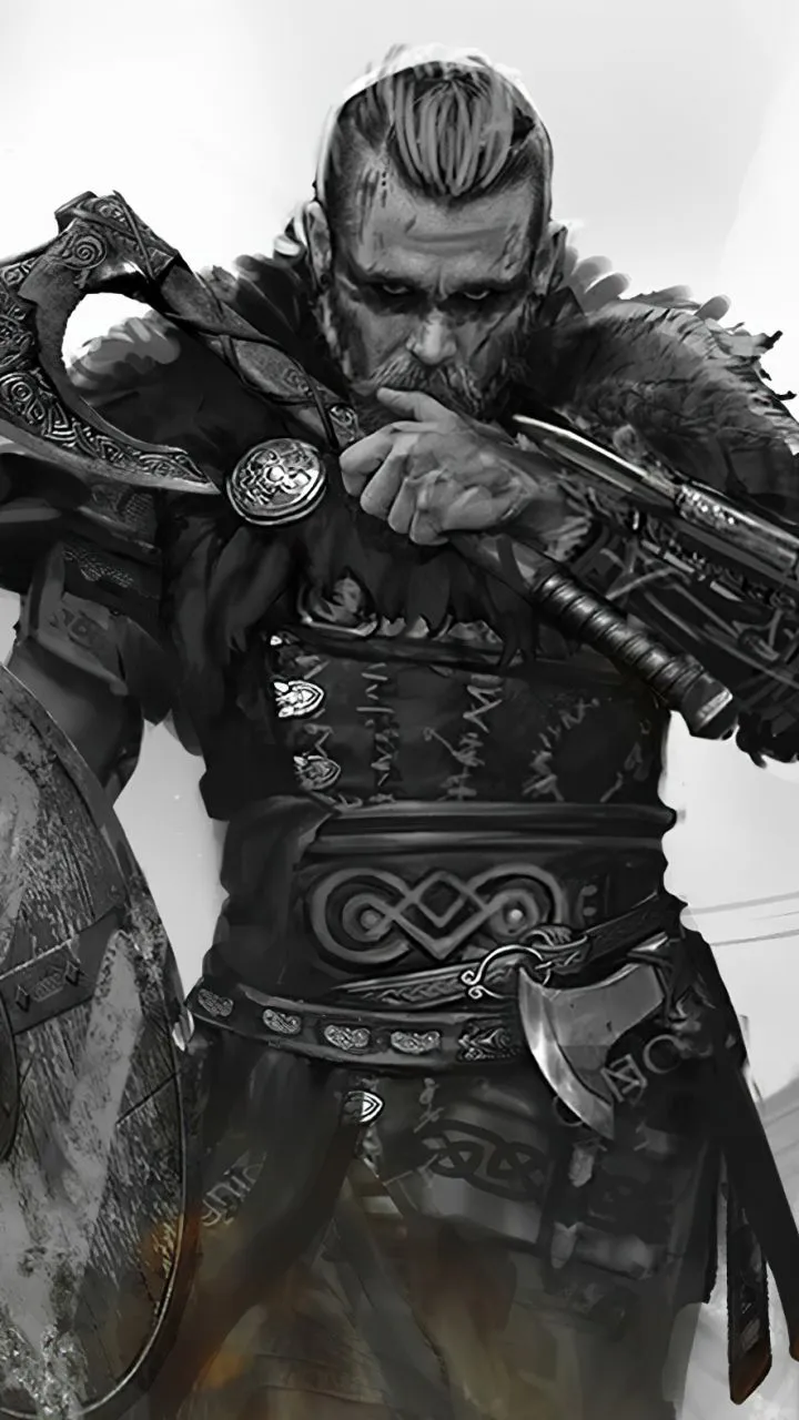 Phone wallpaper: Viking, Video Game, Assassin's Creed Valhalla, Assassin's Creed, Warrior 1175121