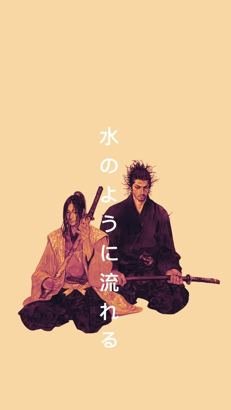 Vagabond Wallpaper Musashi and Tojirō Sasaki