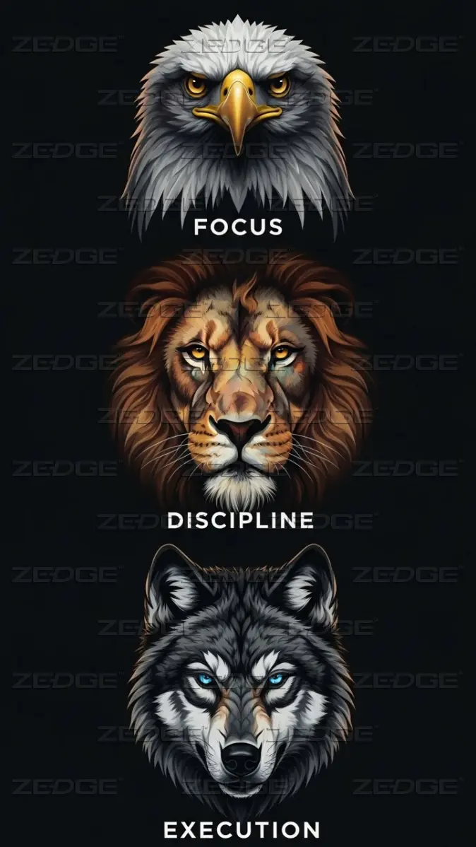 Focus Discipline Execution wallpaper by Abstract By Pavithra