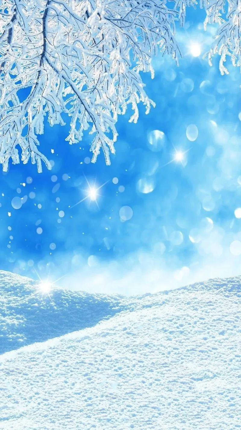 Snow, snowflakes, winter, winter is here, HD phone wallpaper