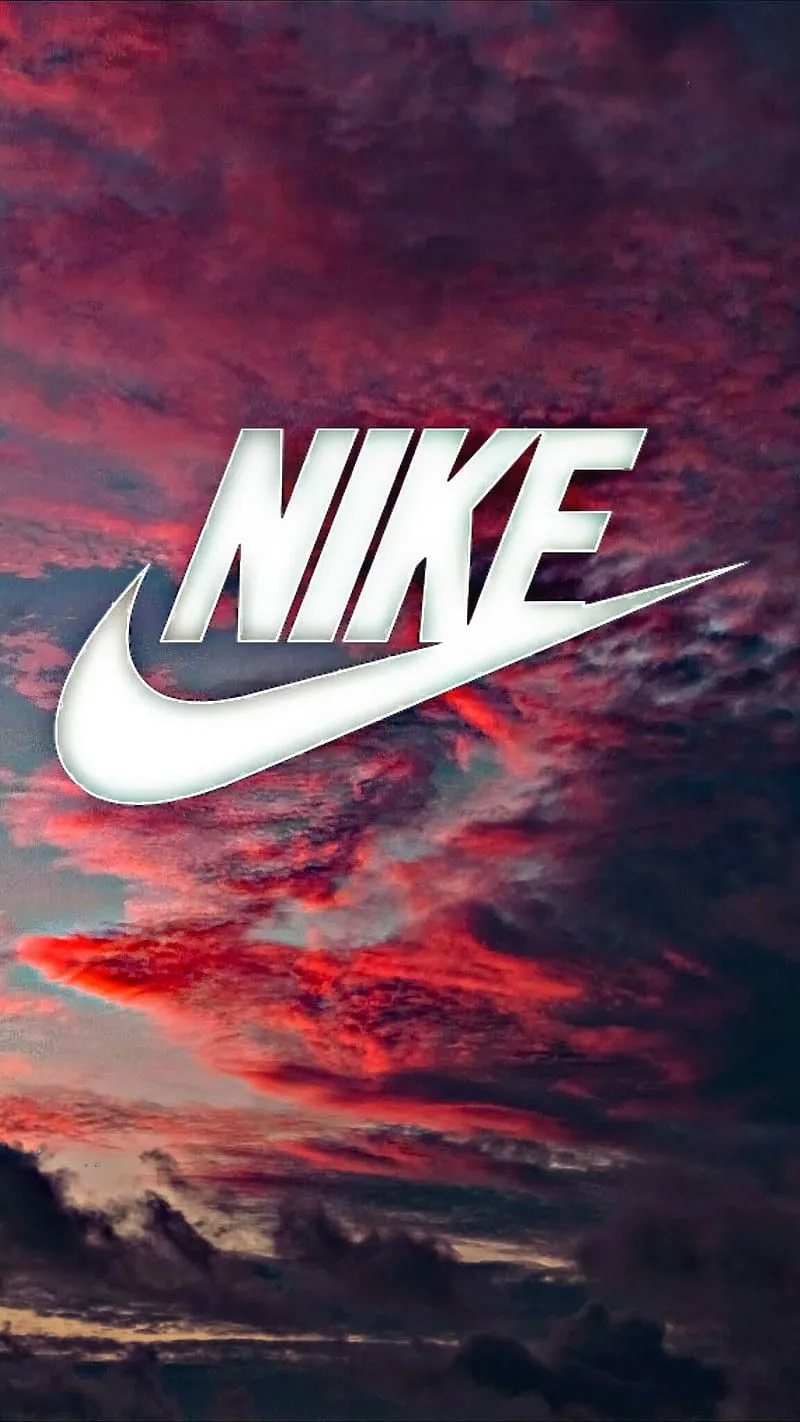 Red Cloud Nike, Logo, Nike, HD Phone Wallpaper