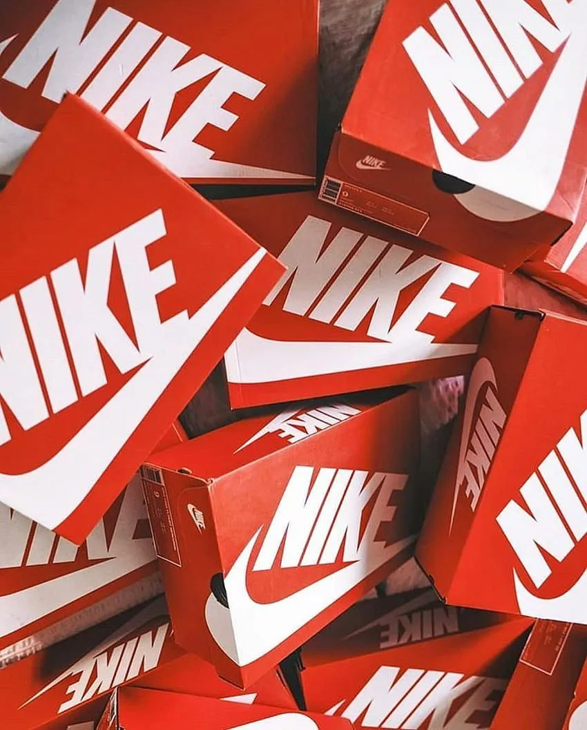 Red nike aesthetic HD wallpaper