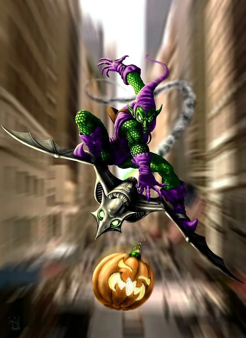 Green Goblin. Green HD phone wallpaper