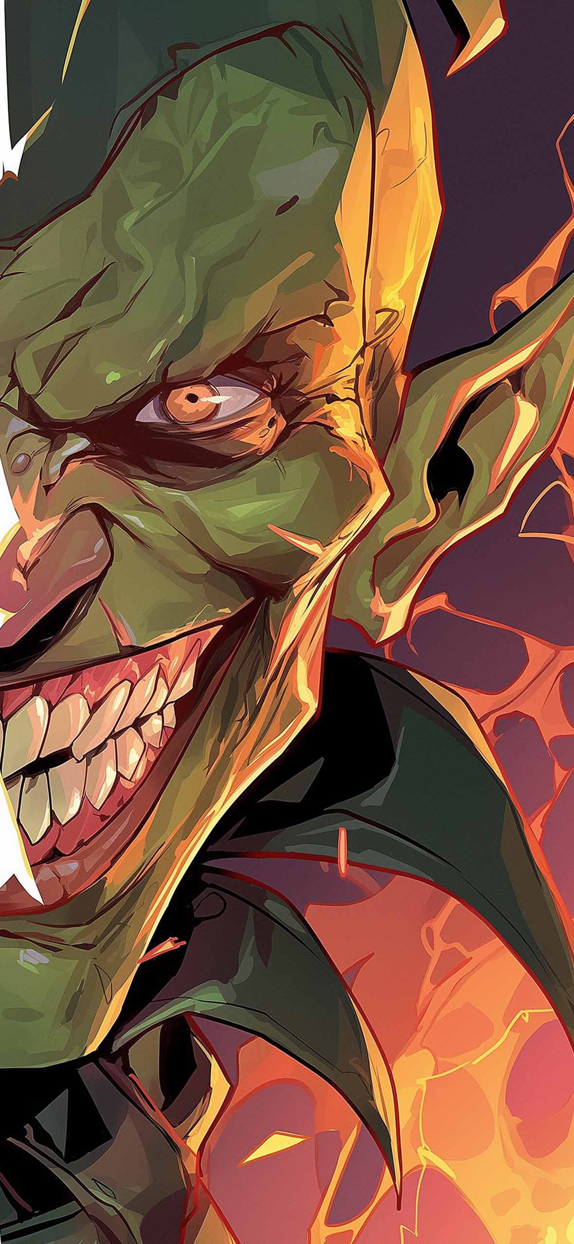 Spider Man Vs. Green Goblin Matching Wallpaper