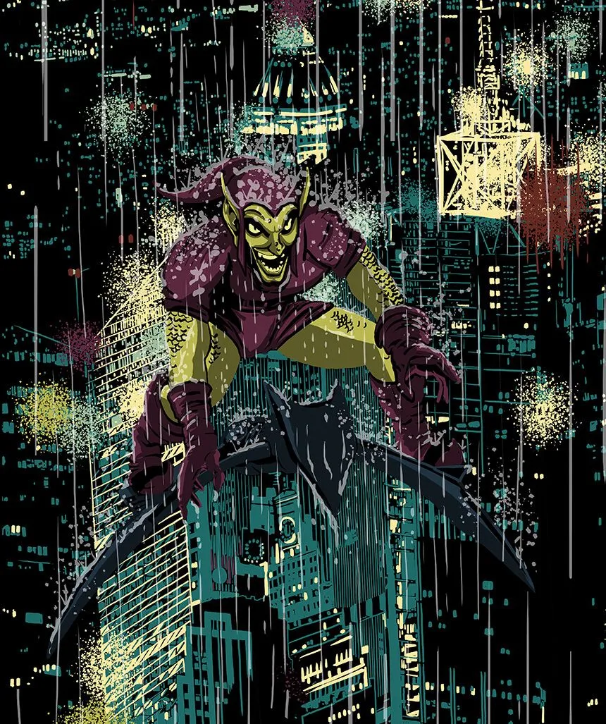 Spider Man Vs Green Goblin. Image - Behance