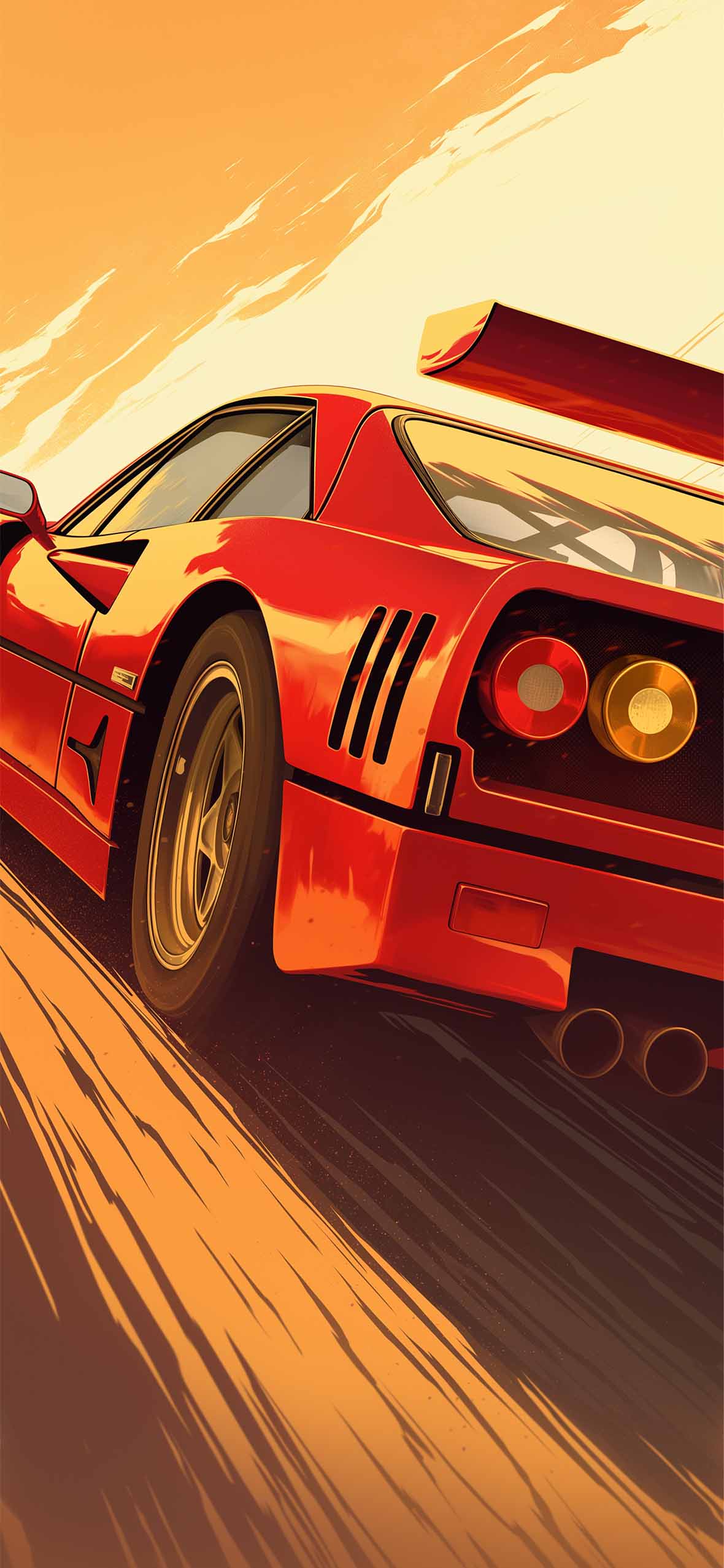 Ferrari Road Speed Stunning Wallpaper Wallpaper HD