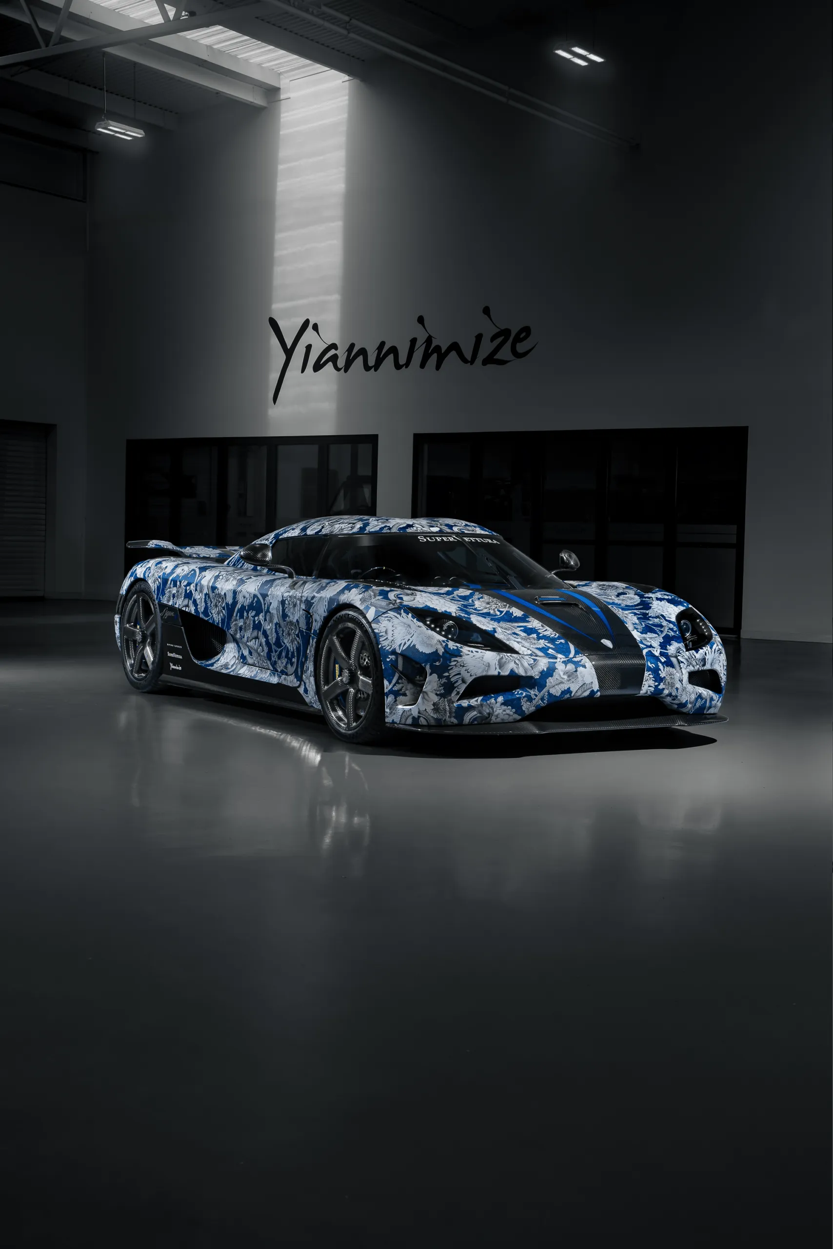 Yiannimize Unveils Head Turning Wallpaper Wrapped Koenigsegg Agera N In Collaboration With SuperVettura And Divine Savages