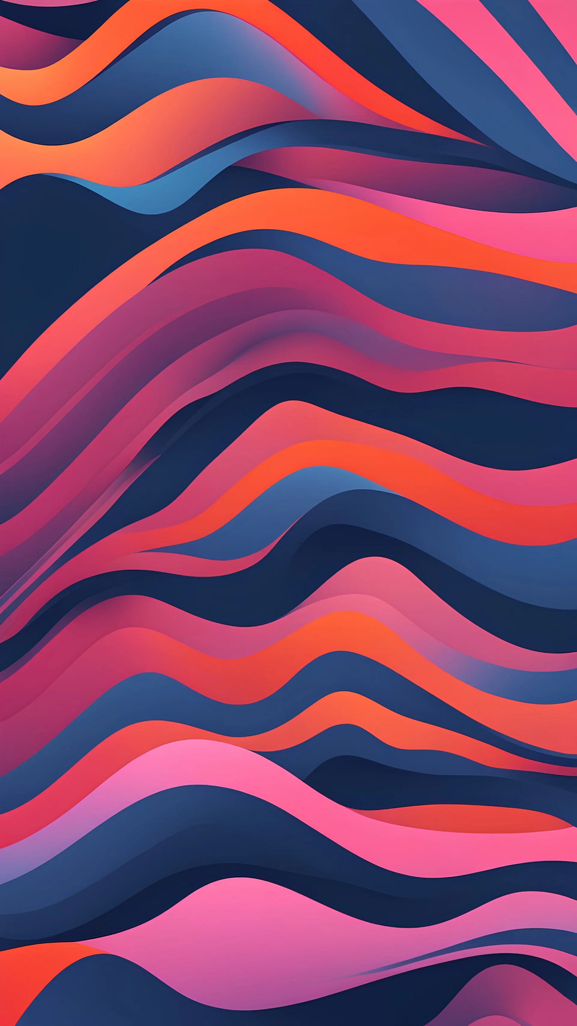 Abstract, minimalistic wallpaper with