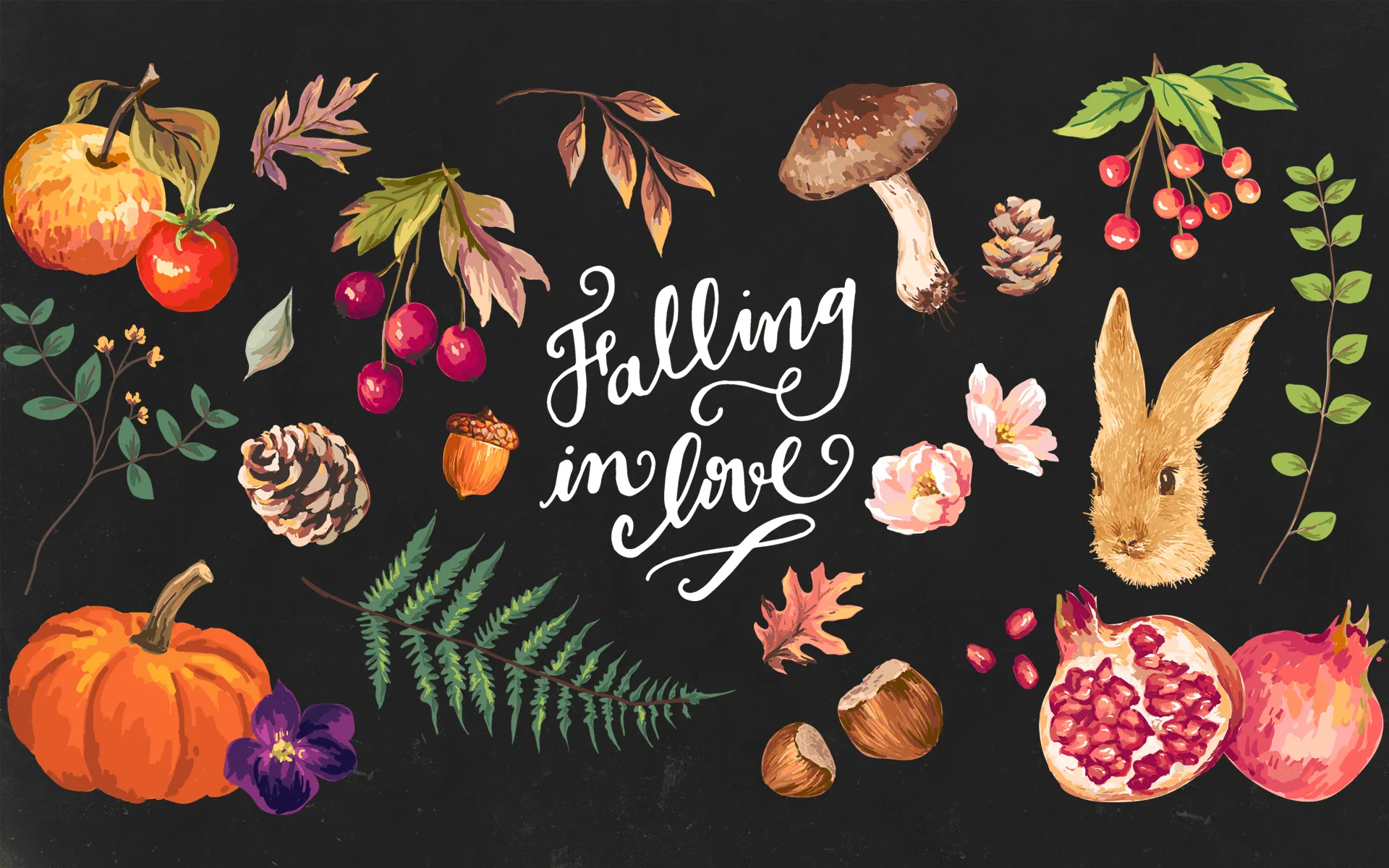 Wallpaper Autumn Collage 1920×1200