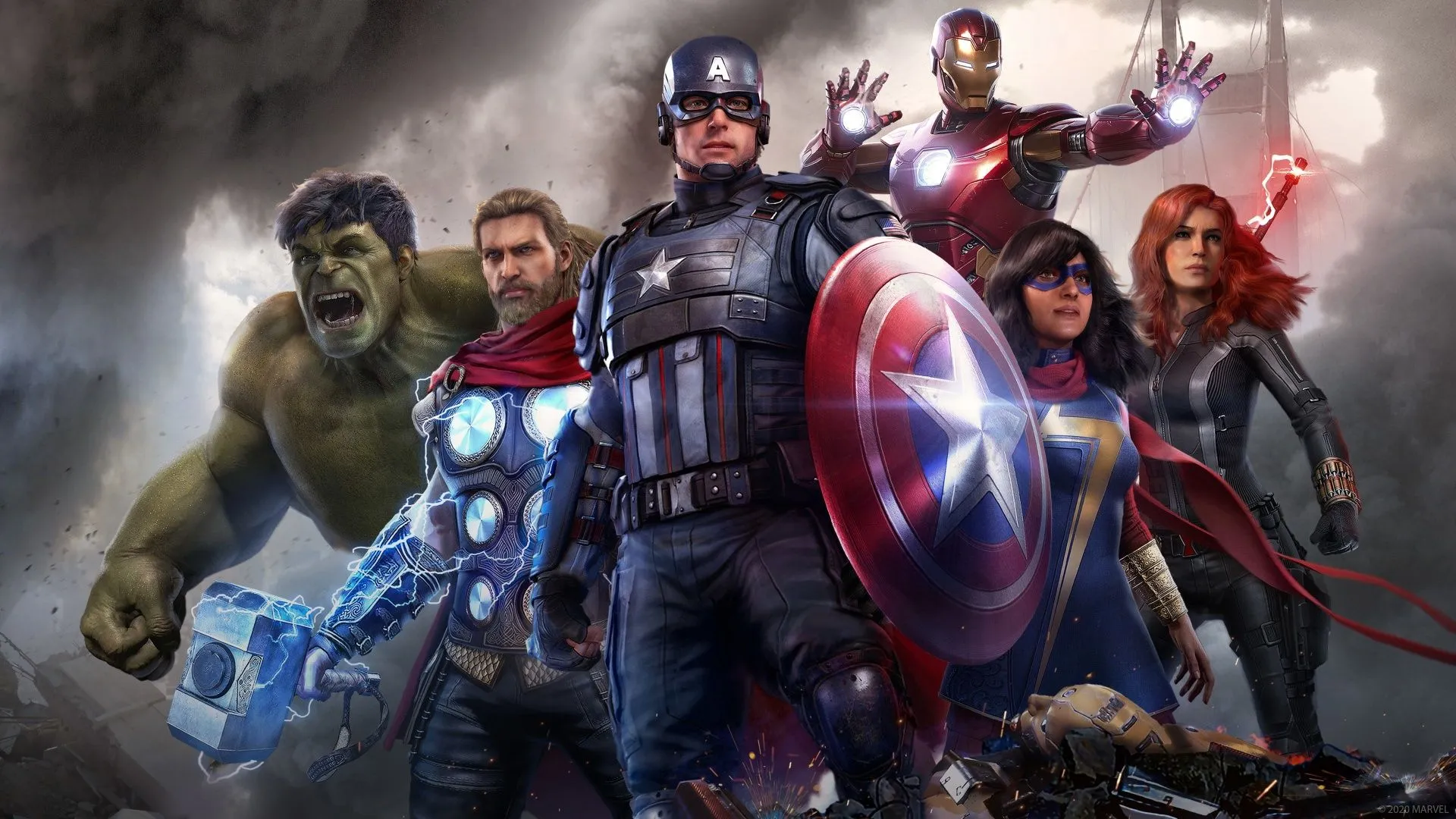 Marvel's Avengers Wallpaper 4K, PlayStation 5