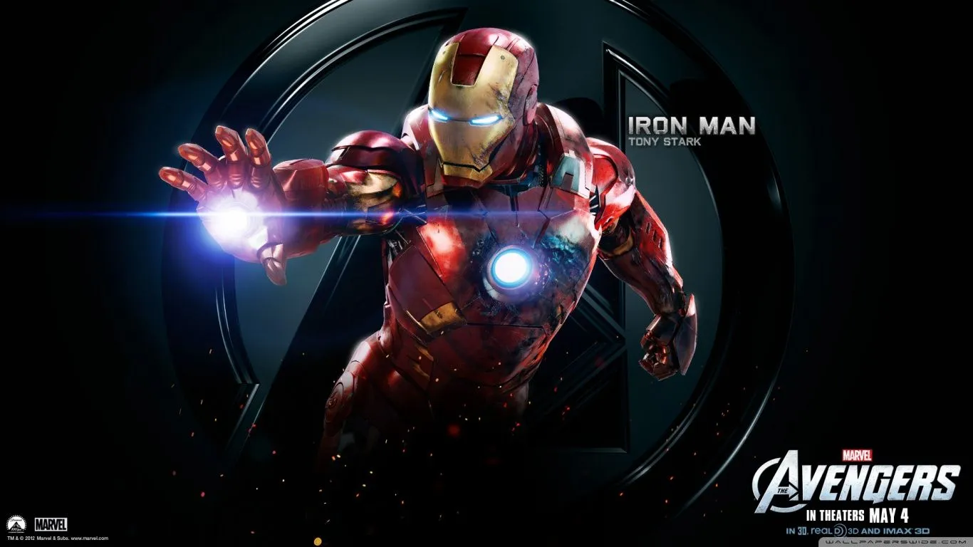 The Avengers Iron Man 4K UHD Wallpaper for UltraHD Desktop and TV, Smartphone and Tablet Devices