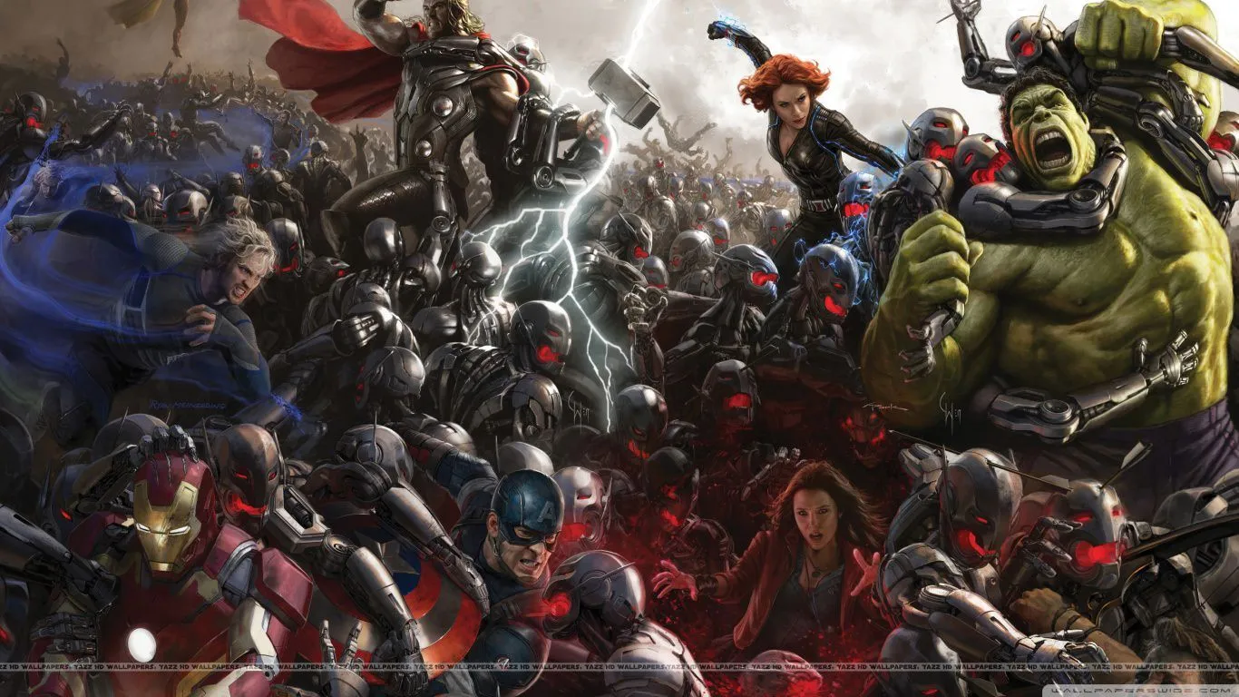 FREE Avengers Wallpaper in PSD