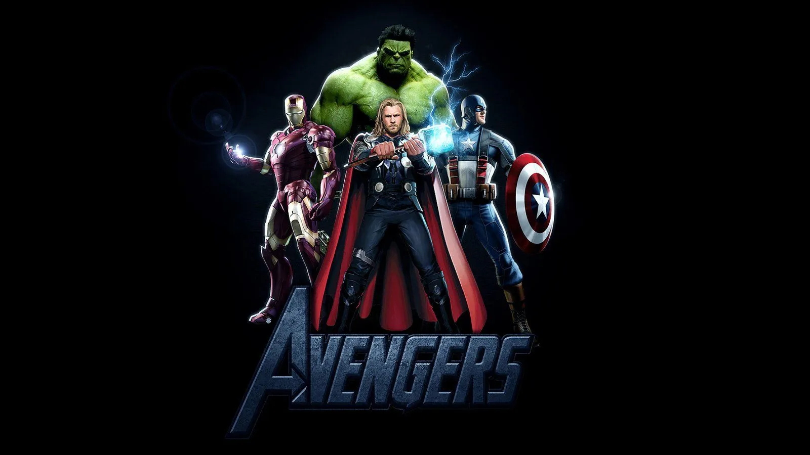 Captain America The Avengers Iron Man Thor Hellboy Marvel Comics Desktop Background 3840x2160, Wallpaper13.com